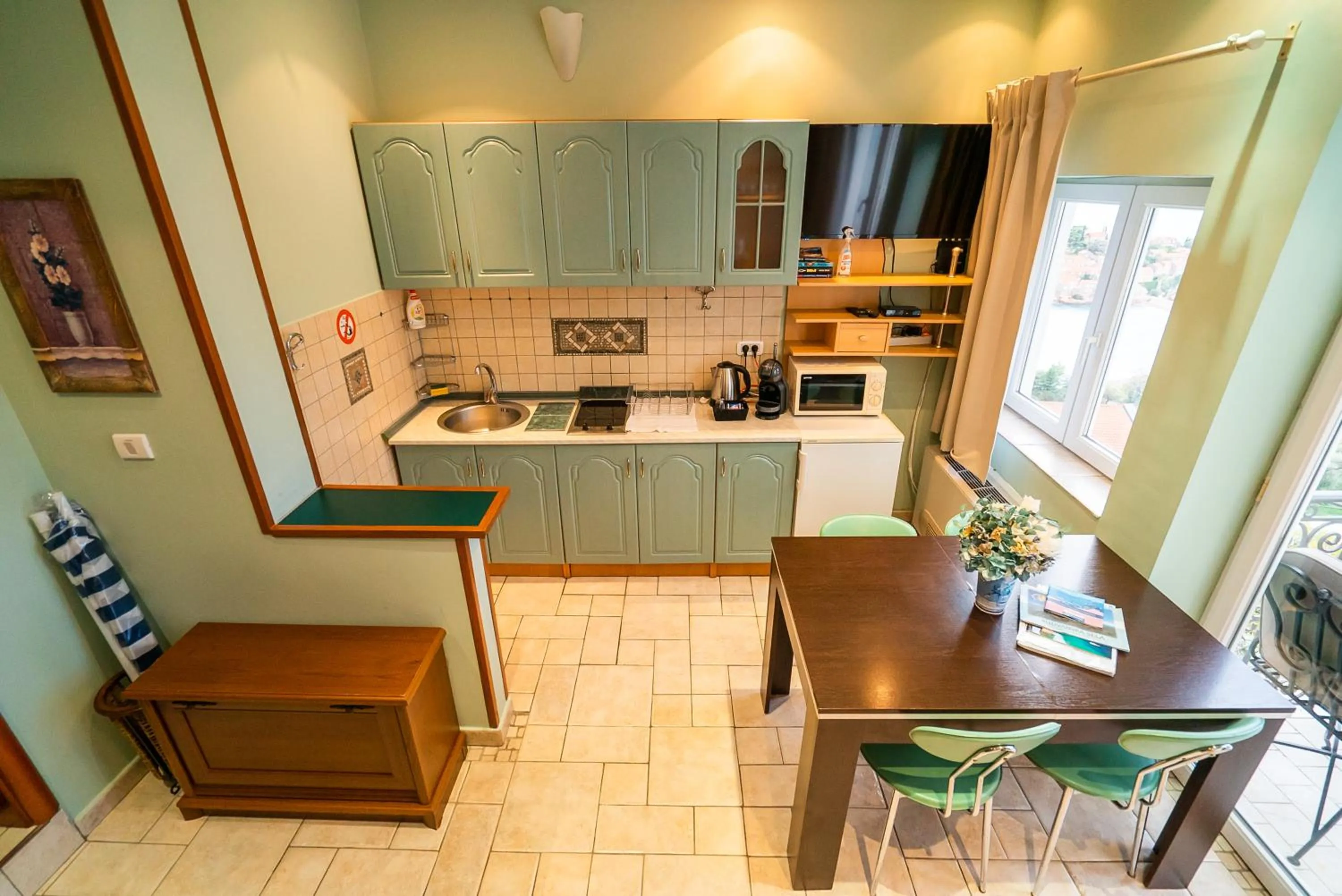 Living room in Villa Edelweiss