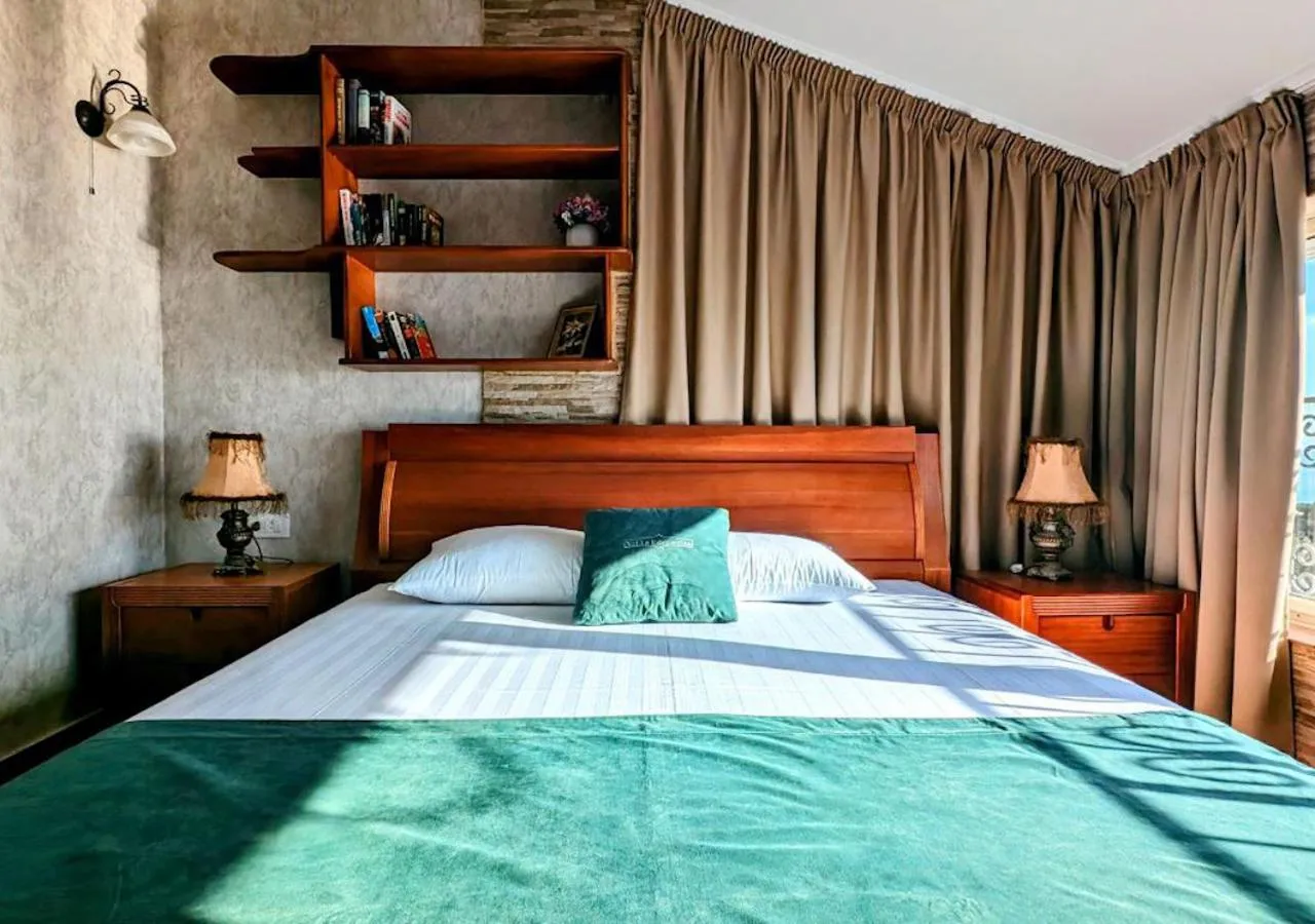 Bedroom, Bed in Villa Edelweiss