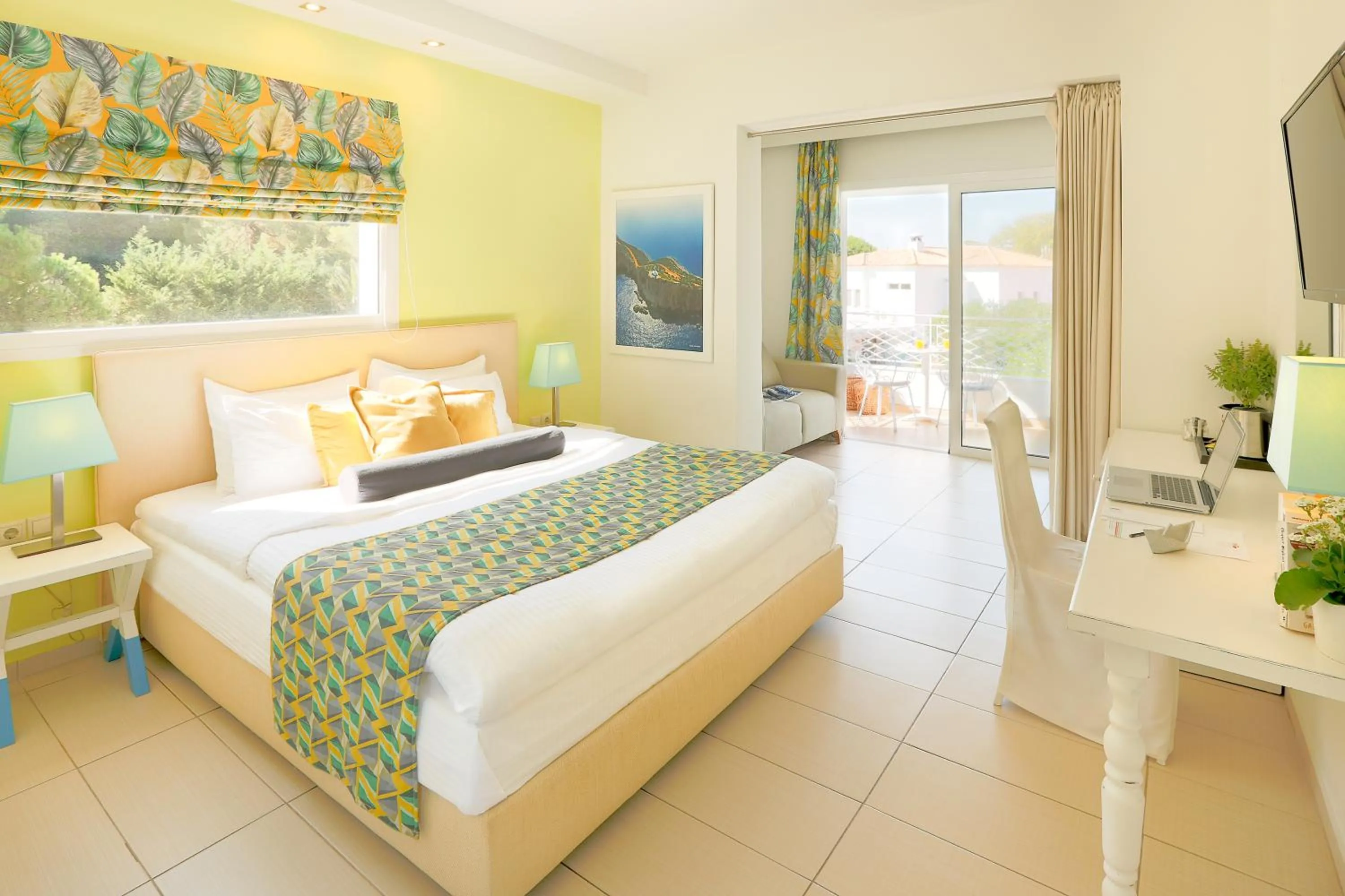 Photo of the whole room, Bed in Mandraki Village Boutique Hotel