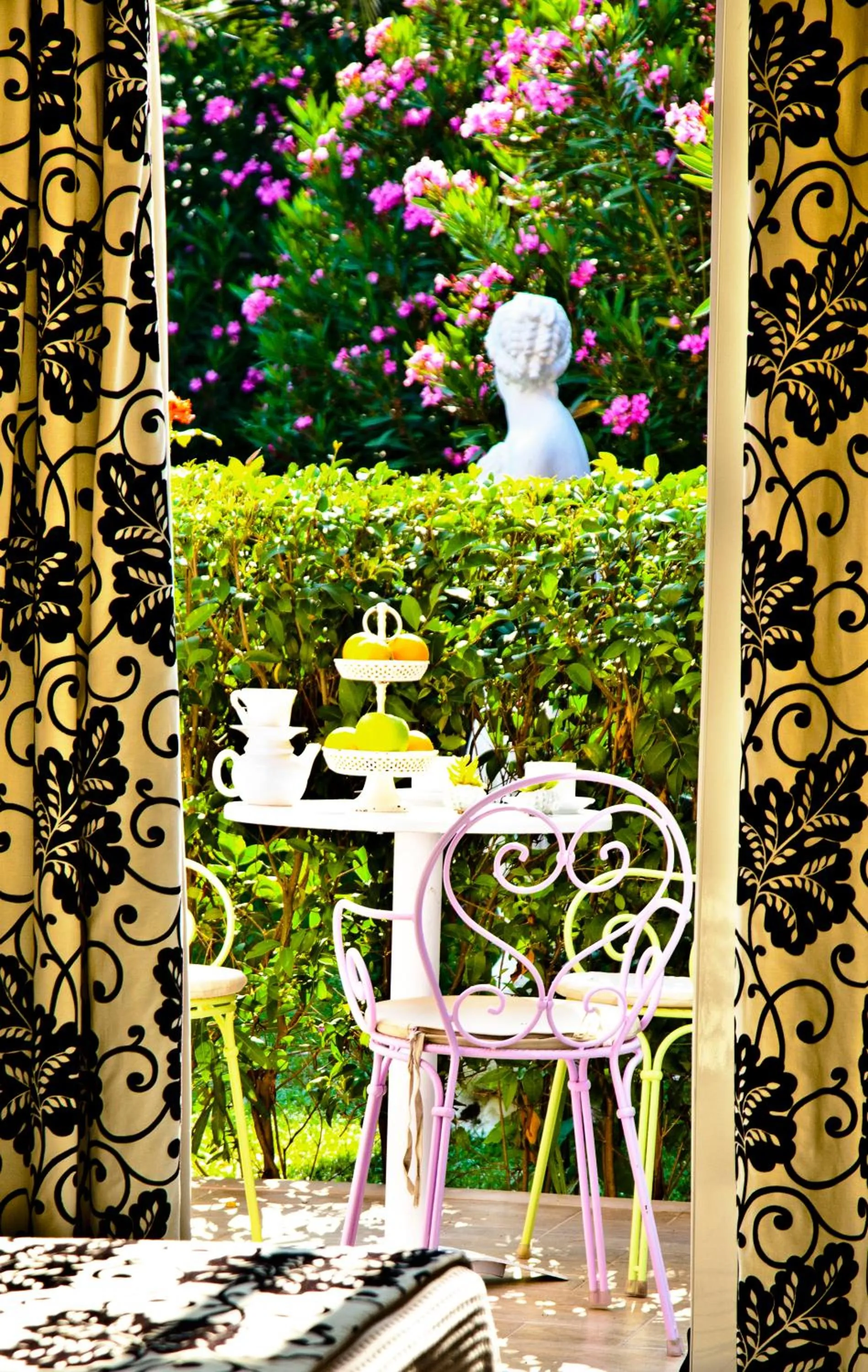 Patio in Mandraki Village Boutique Hotel