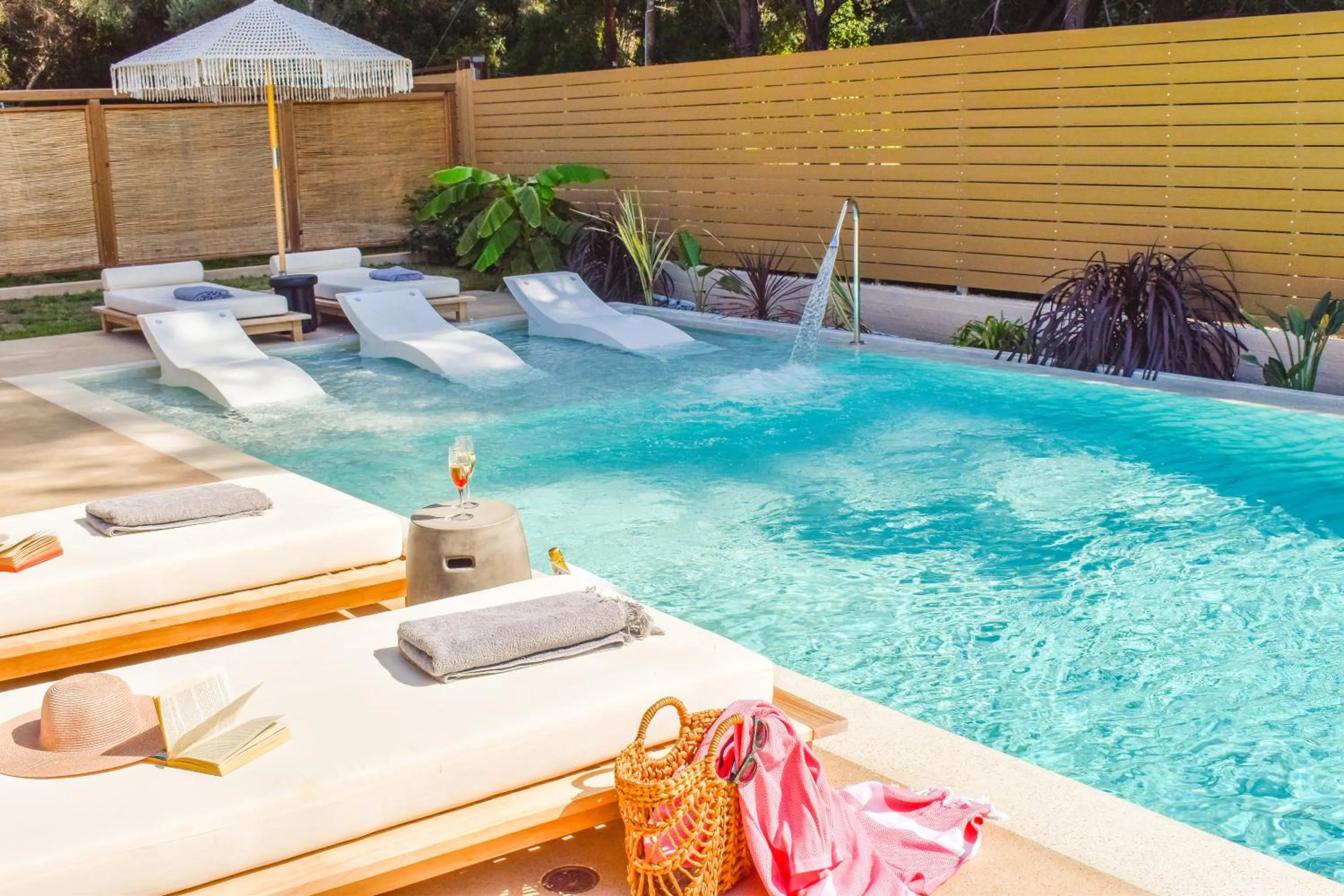 Swimming pool in Mandraki Village Boutique Hotel