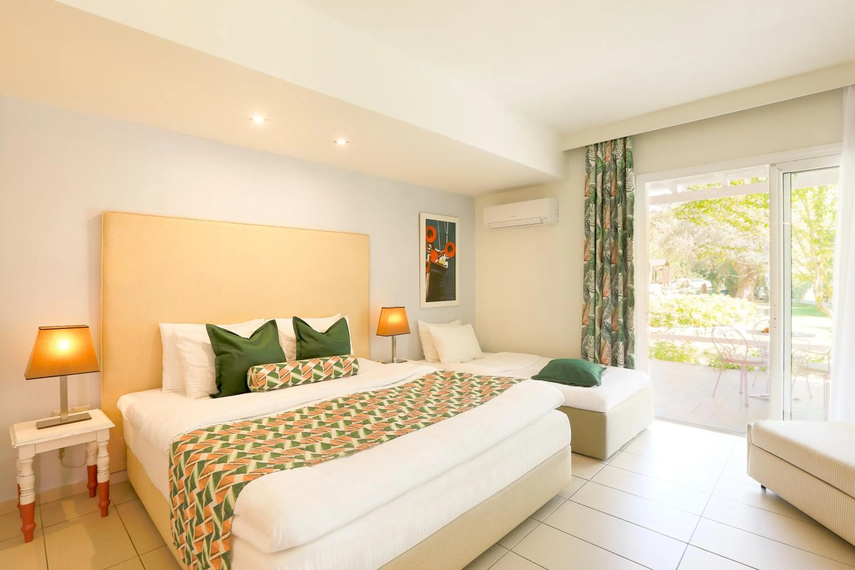 Photo of the whole room, Bed in Mandraki Village Boutique Hotel