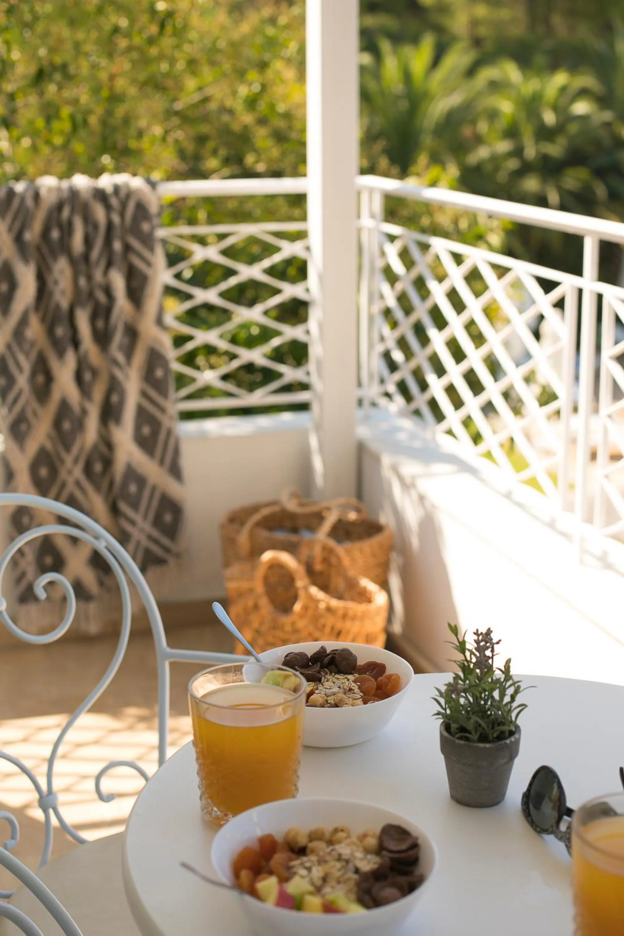 Balcony/Terrace in Mandraki Village Boutique Hotel