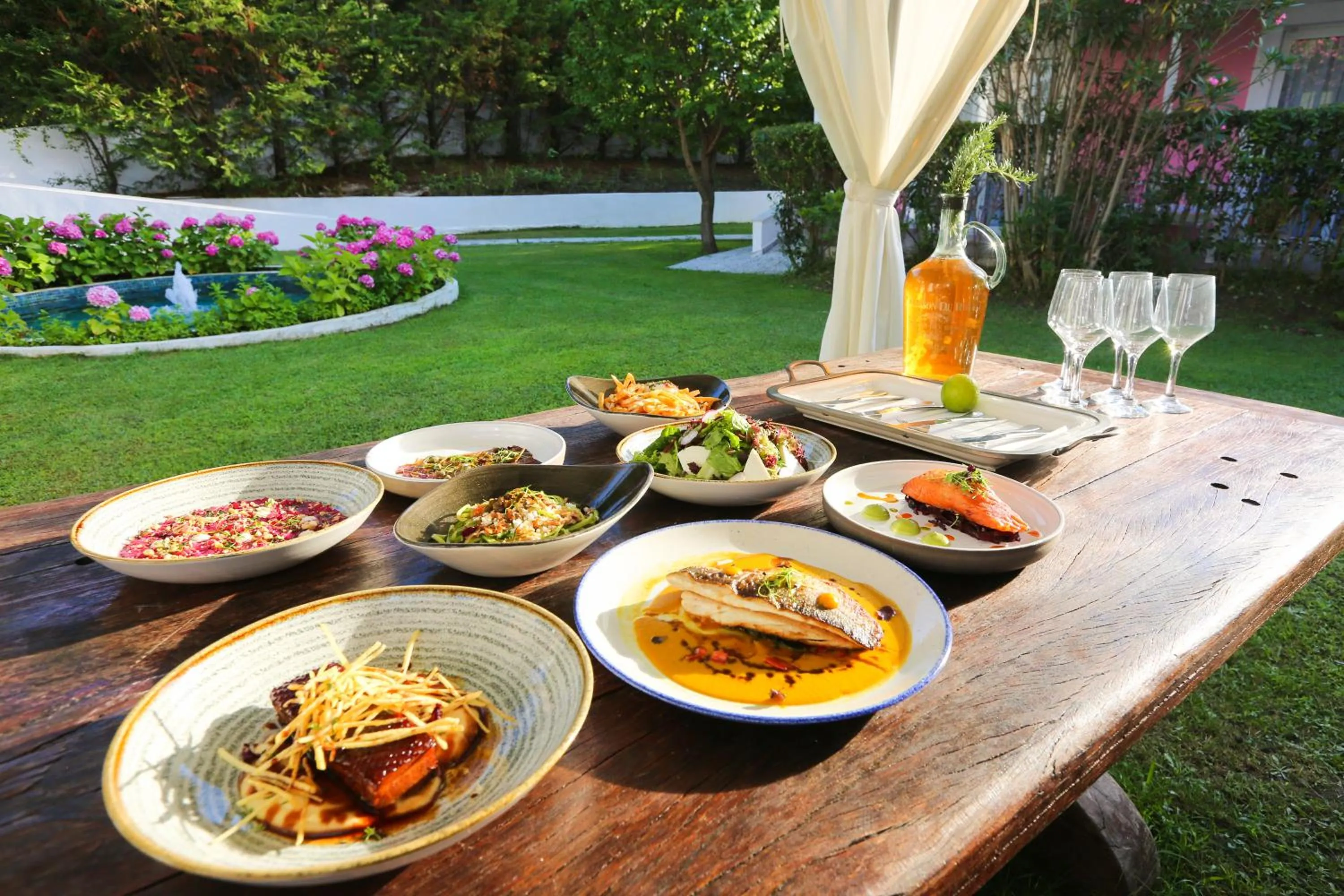 Food in Mandraki Village Boutique Hotel