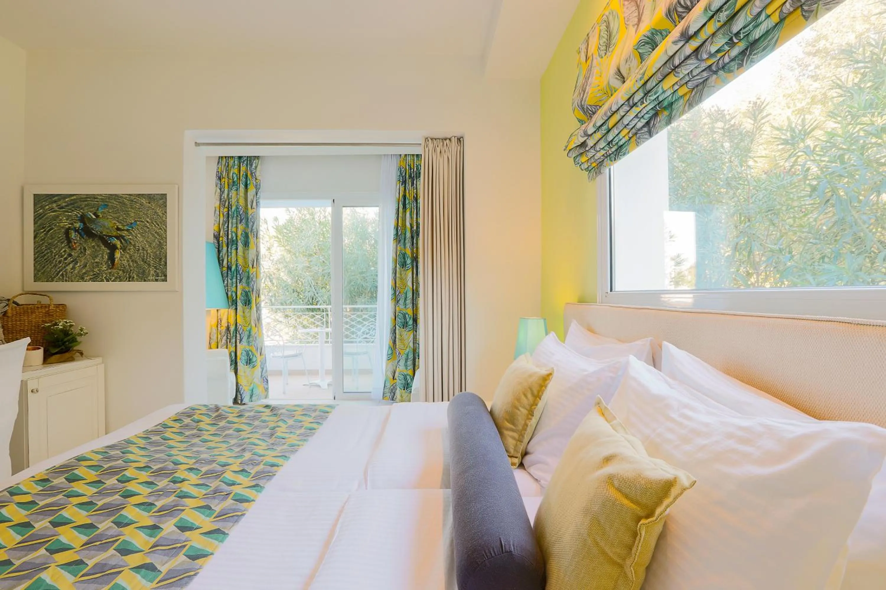 Photo of the whole room, Bed in Mandraki Village Boutique Hotel