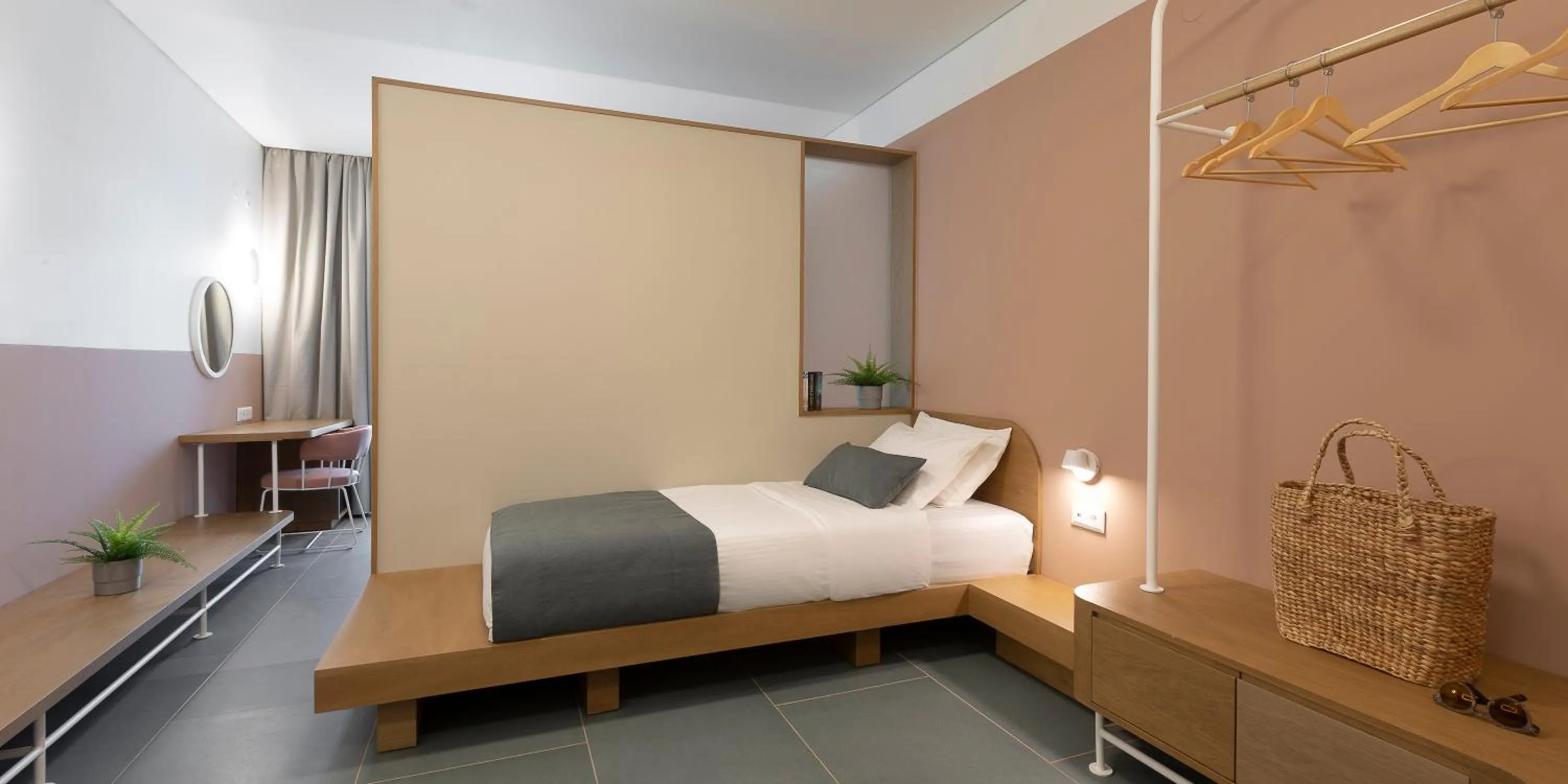 Bed in Mandraki Village Boutique Hotel