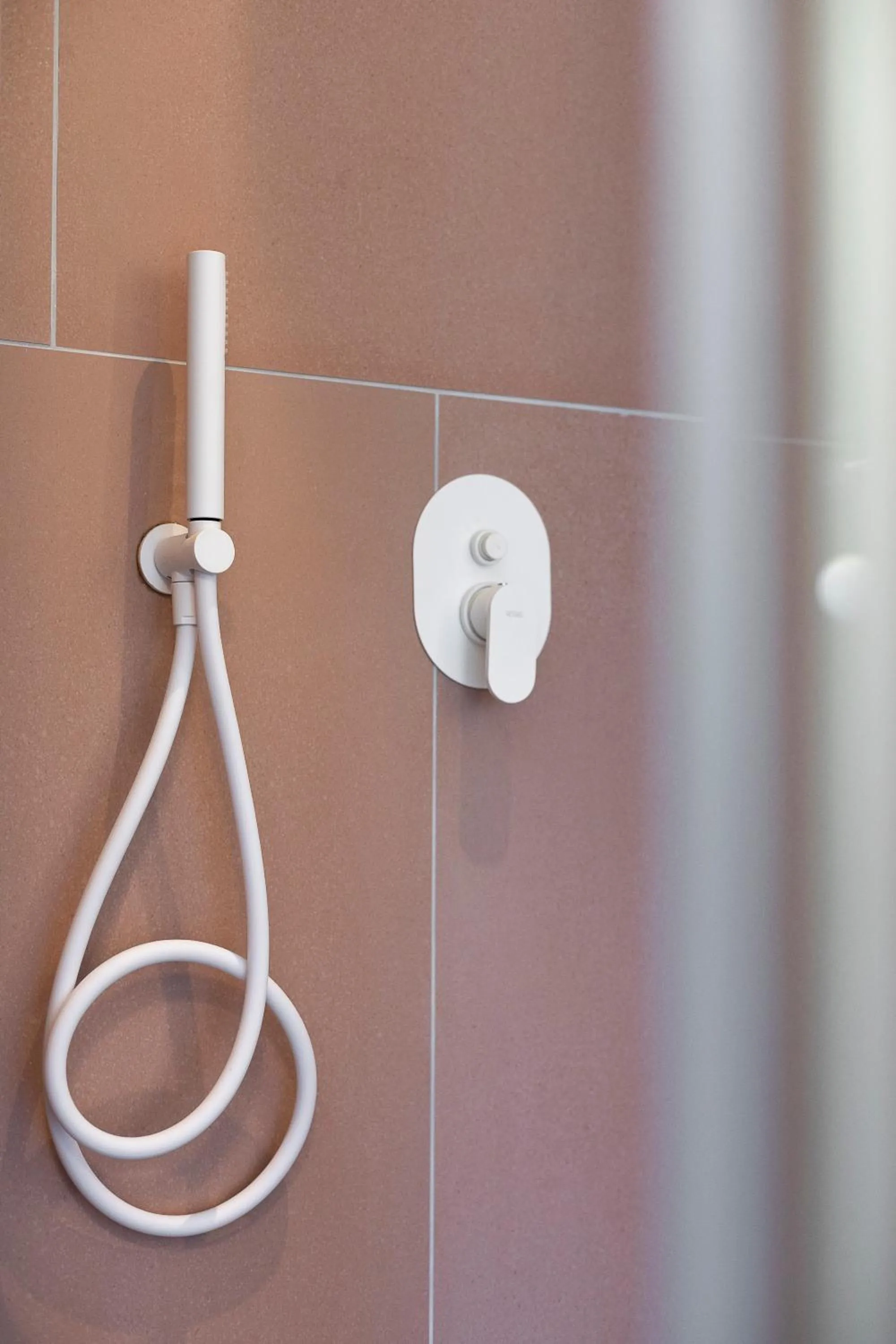 Bathroom in Mandraki Village Boutique Hotel