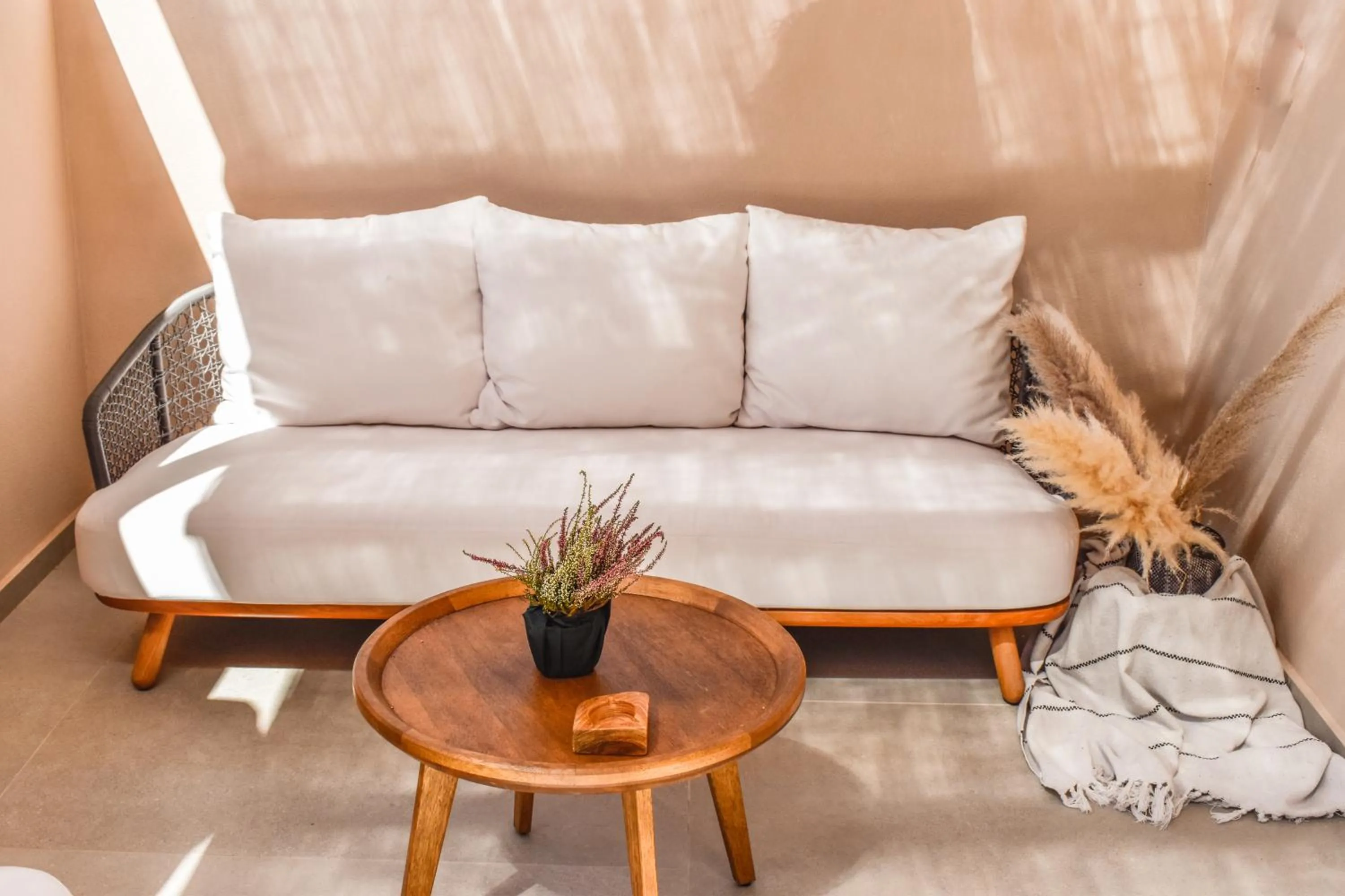 Balcony/Terrace in Mandraki Village Boutique Hotel