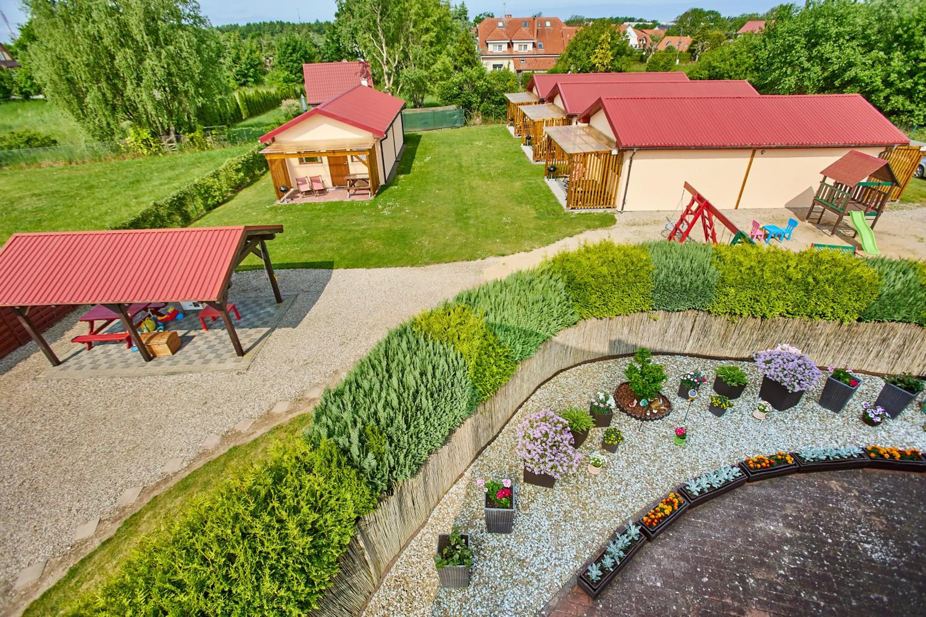 Aga Domki-bezpłatny parking