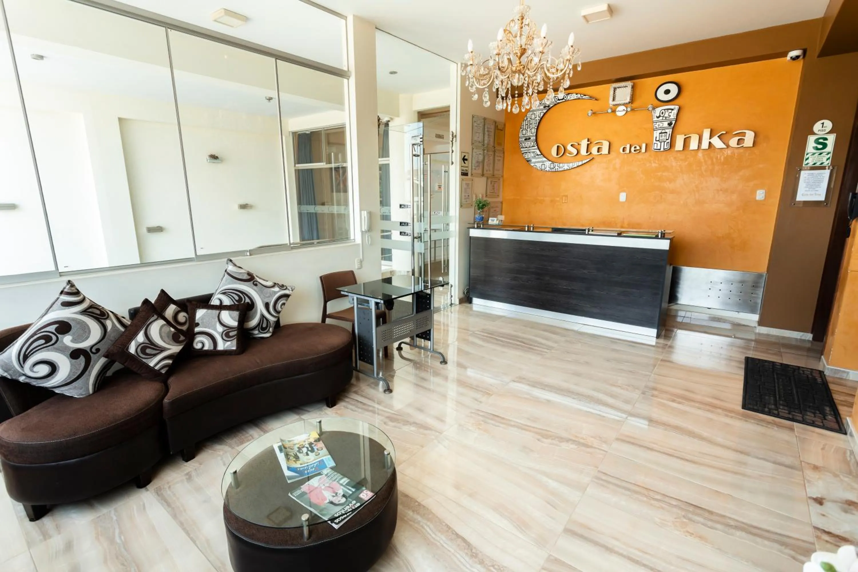 Lobby or reception in Costa Del Inka Hotel