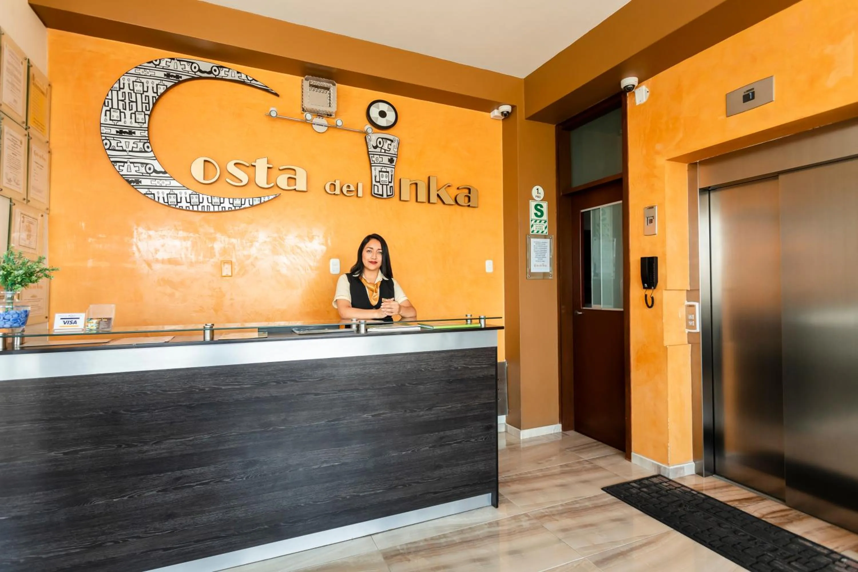 Lobby or reception in Costa Del Inka Hotel