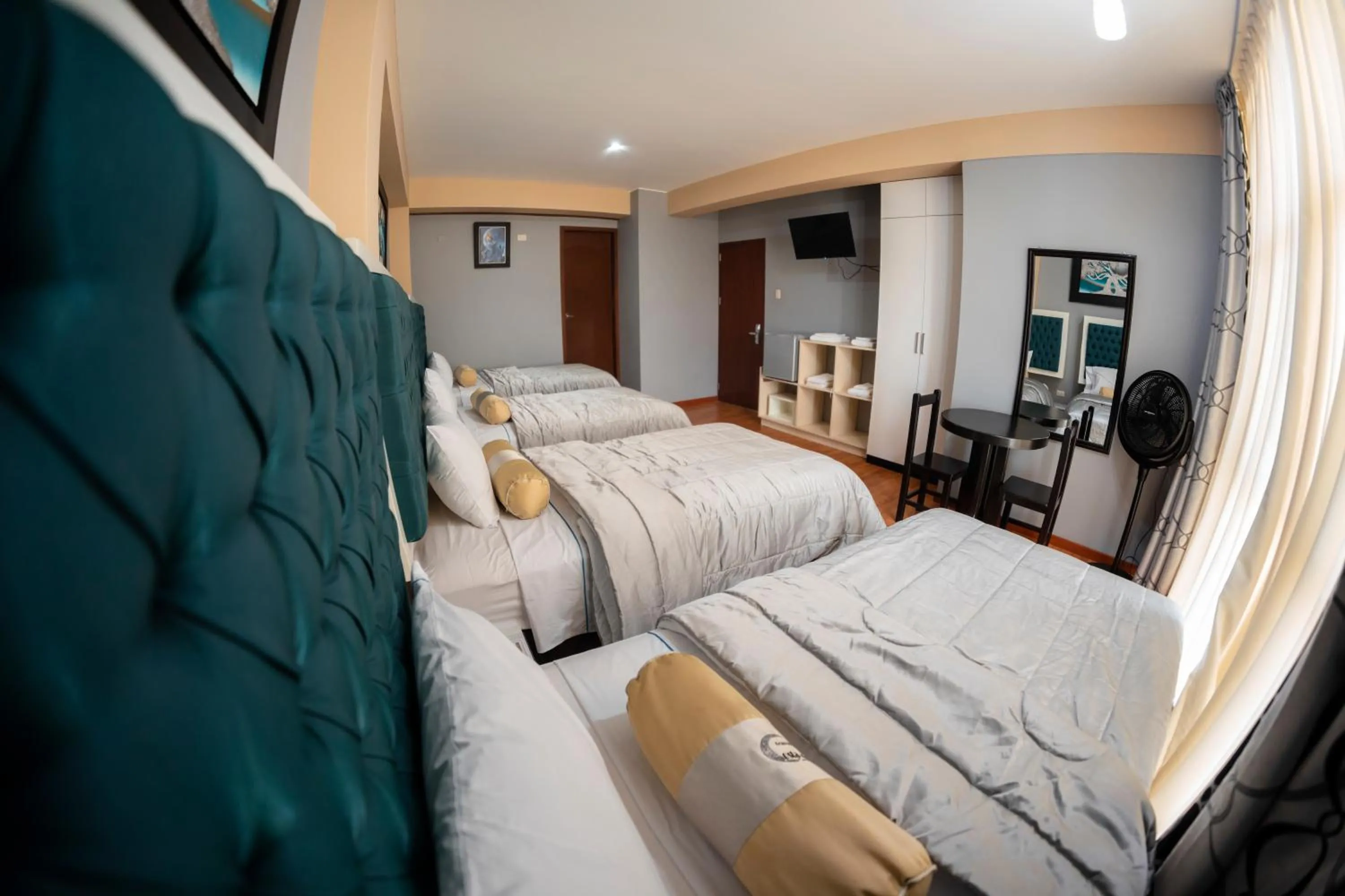 Bed in Costa Del Inka Hotel
