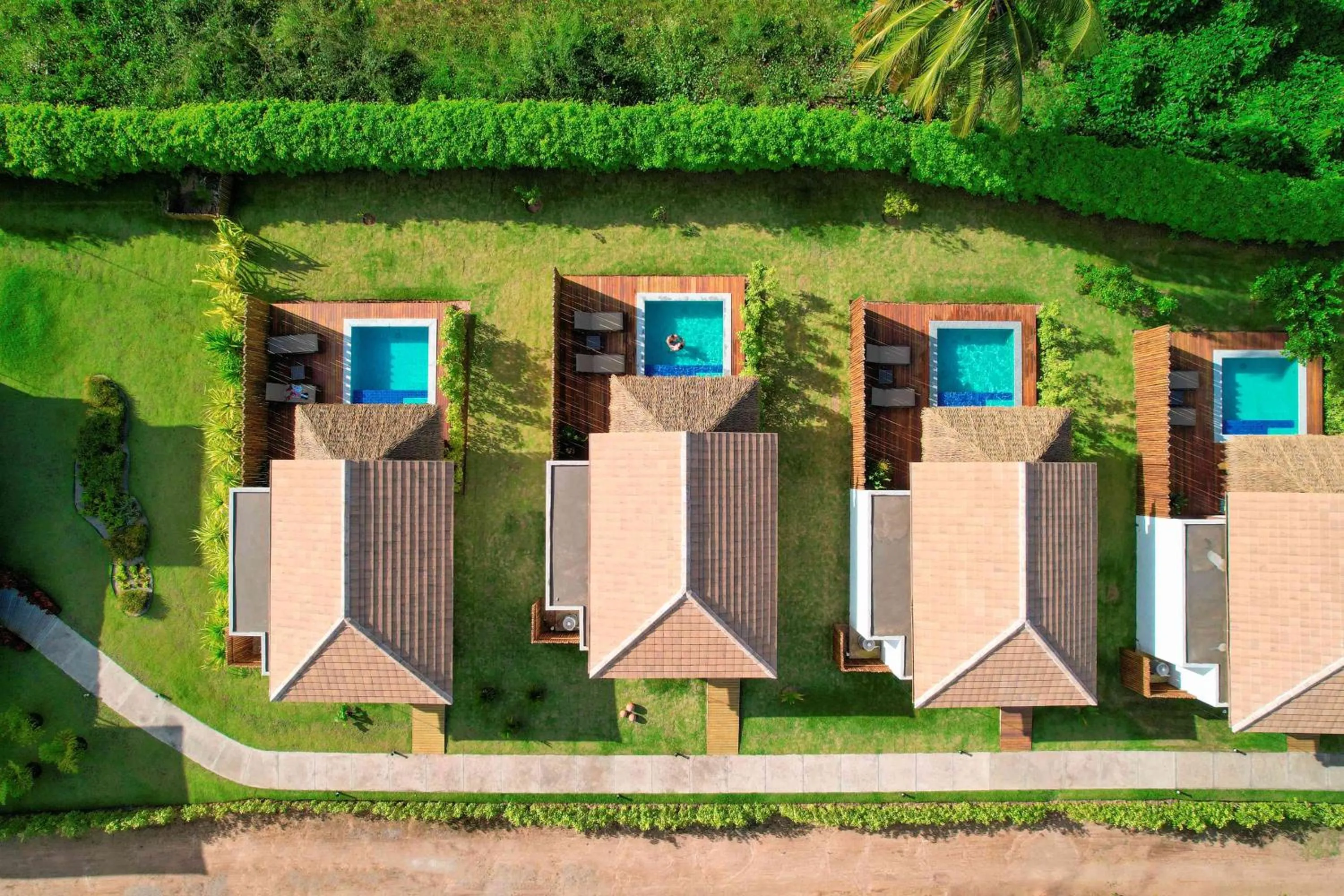 Bird's eye view in Pousada Samba Pa Ti