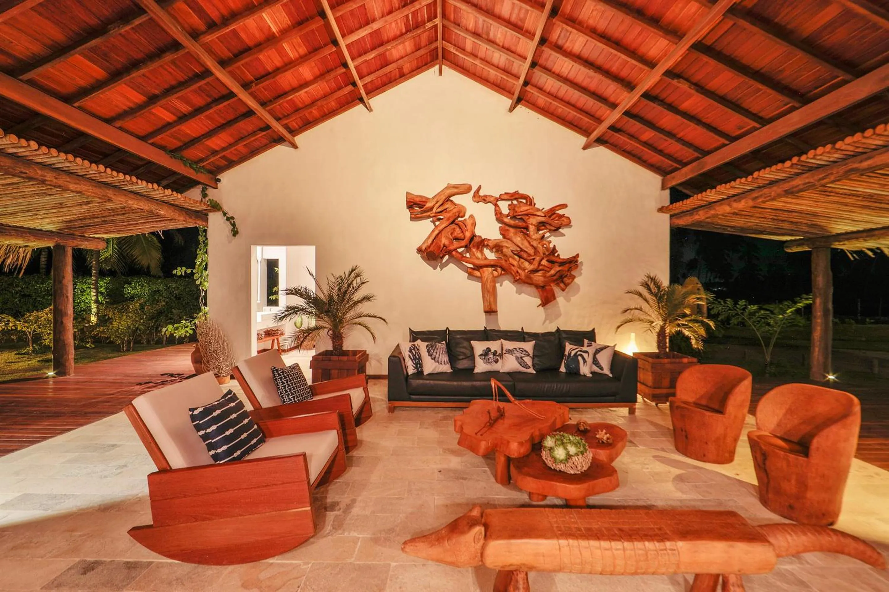 Lobby or reception in Pousada Samba Pa Ti