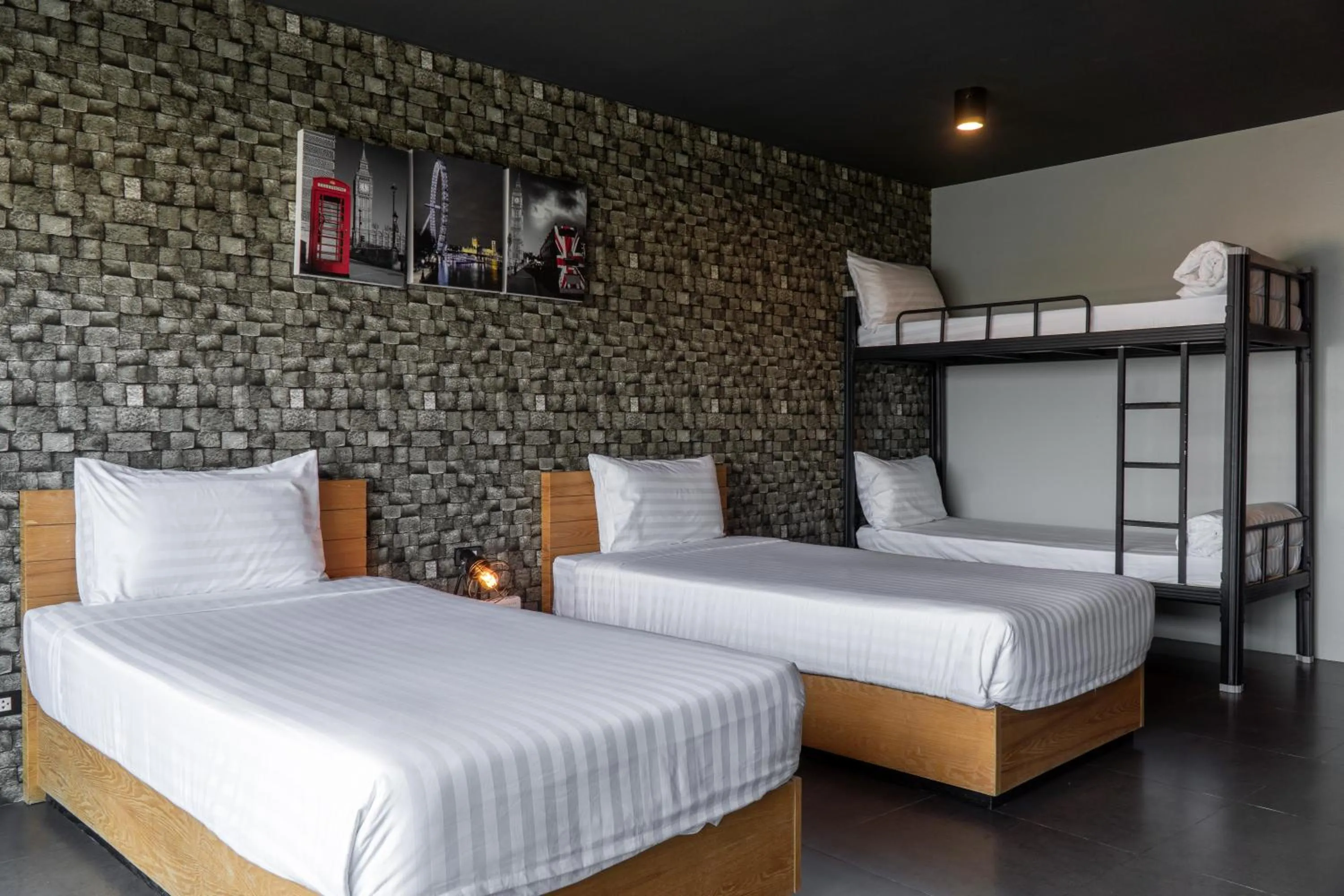 Bed in Get Zleep Premium Budget Hotel