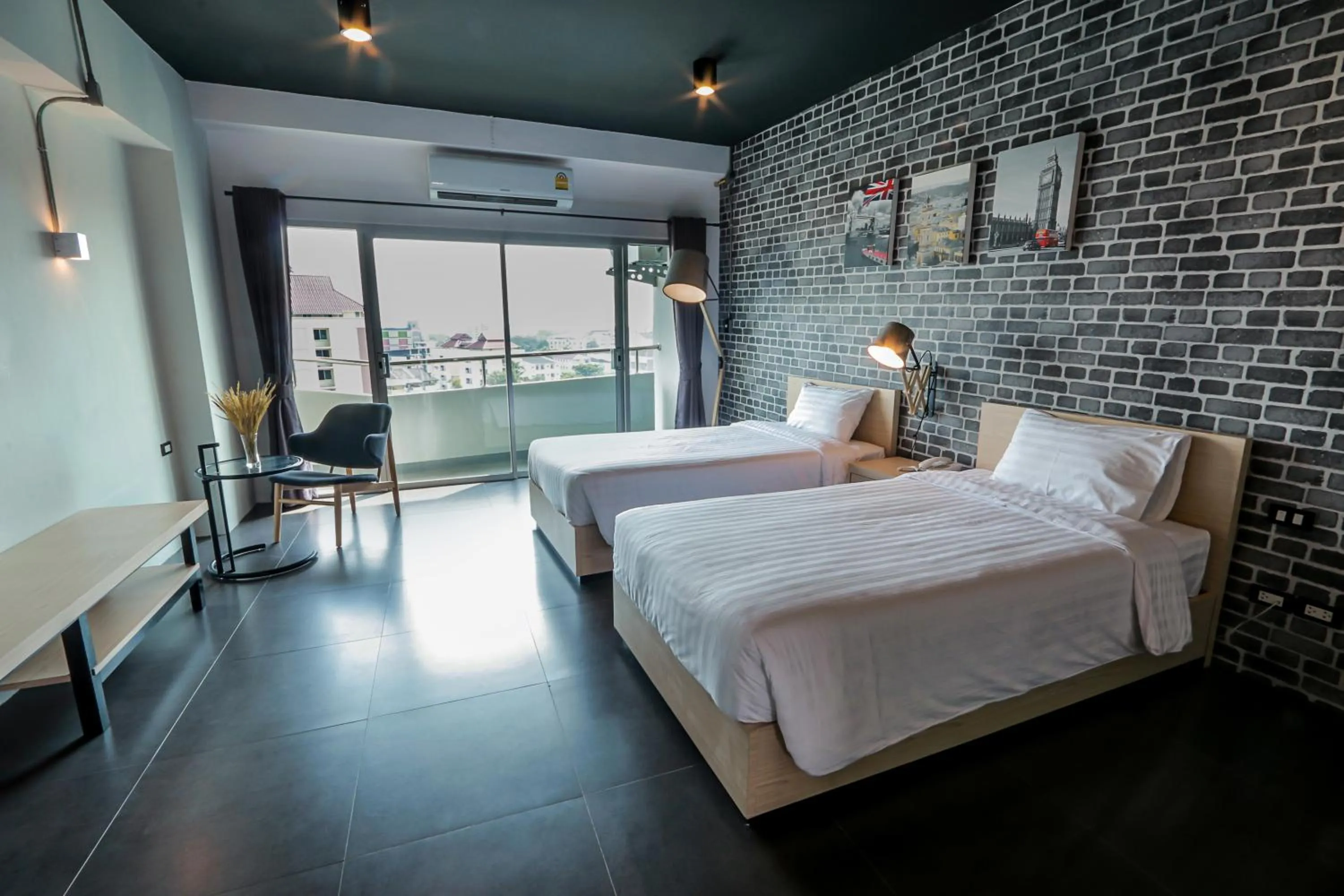 Bed in Get Zleep Premium Budget Hotel