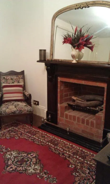 Bed in Annies Garden Cottage