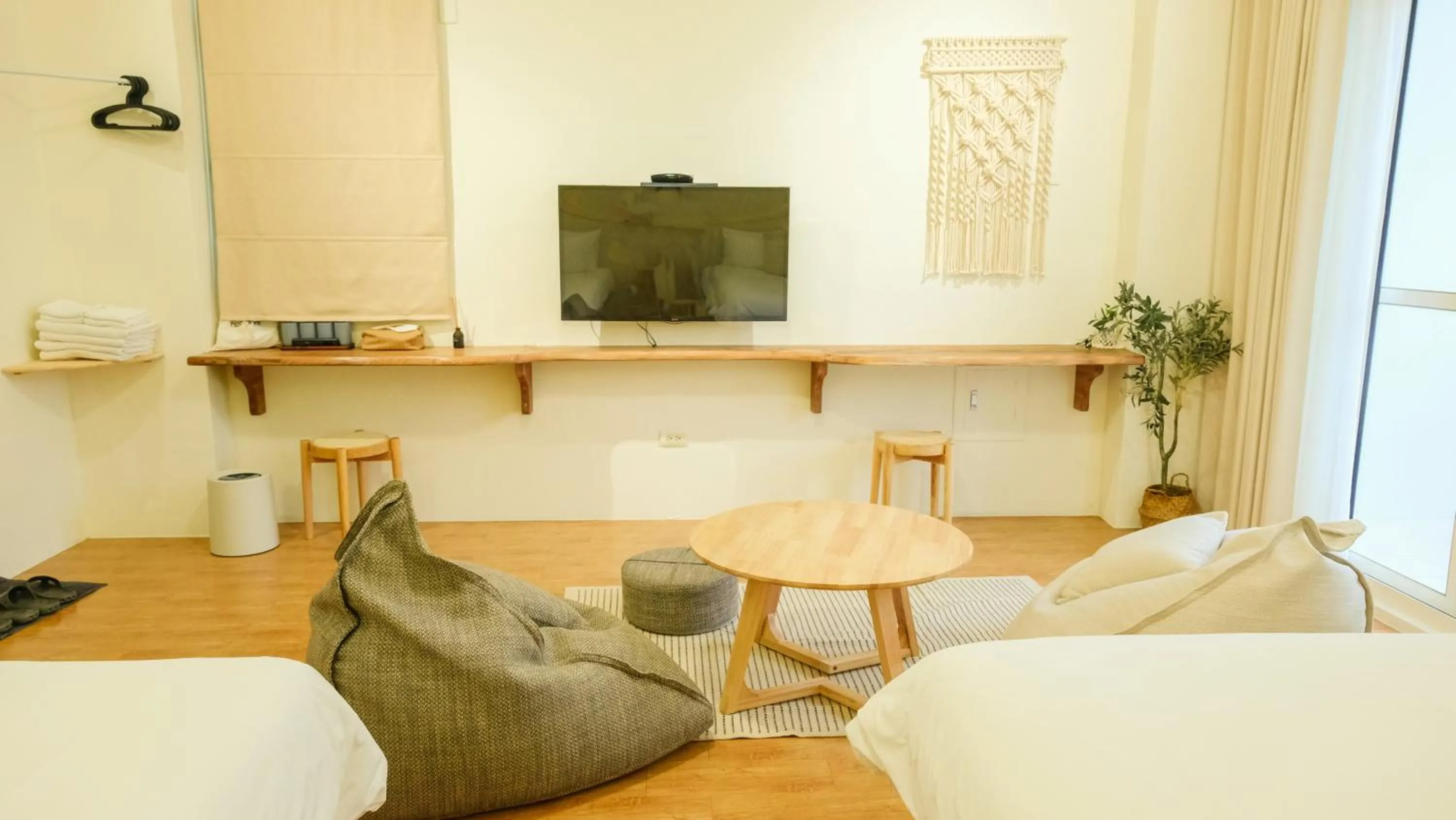 TV and multimedia, Bed in Cozy Blue B&B