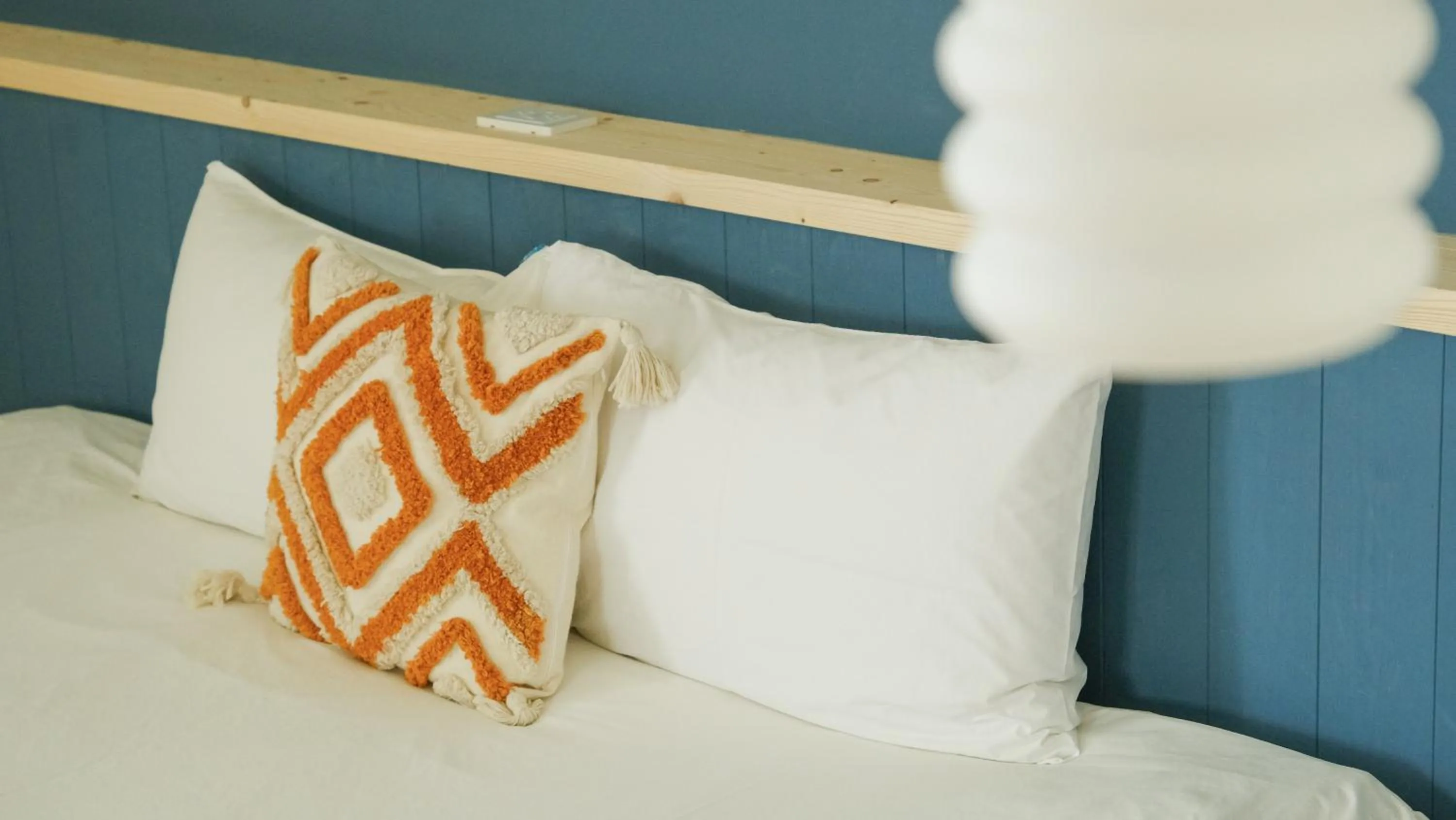 Bed in Cozy Blue B&B