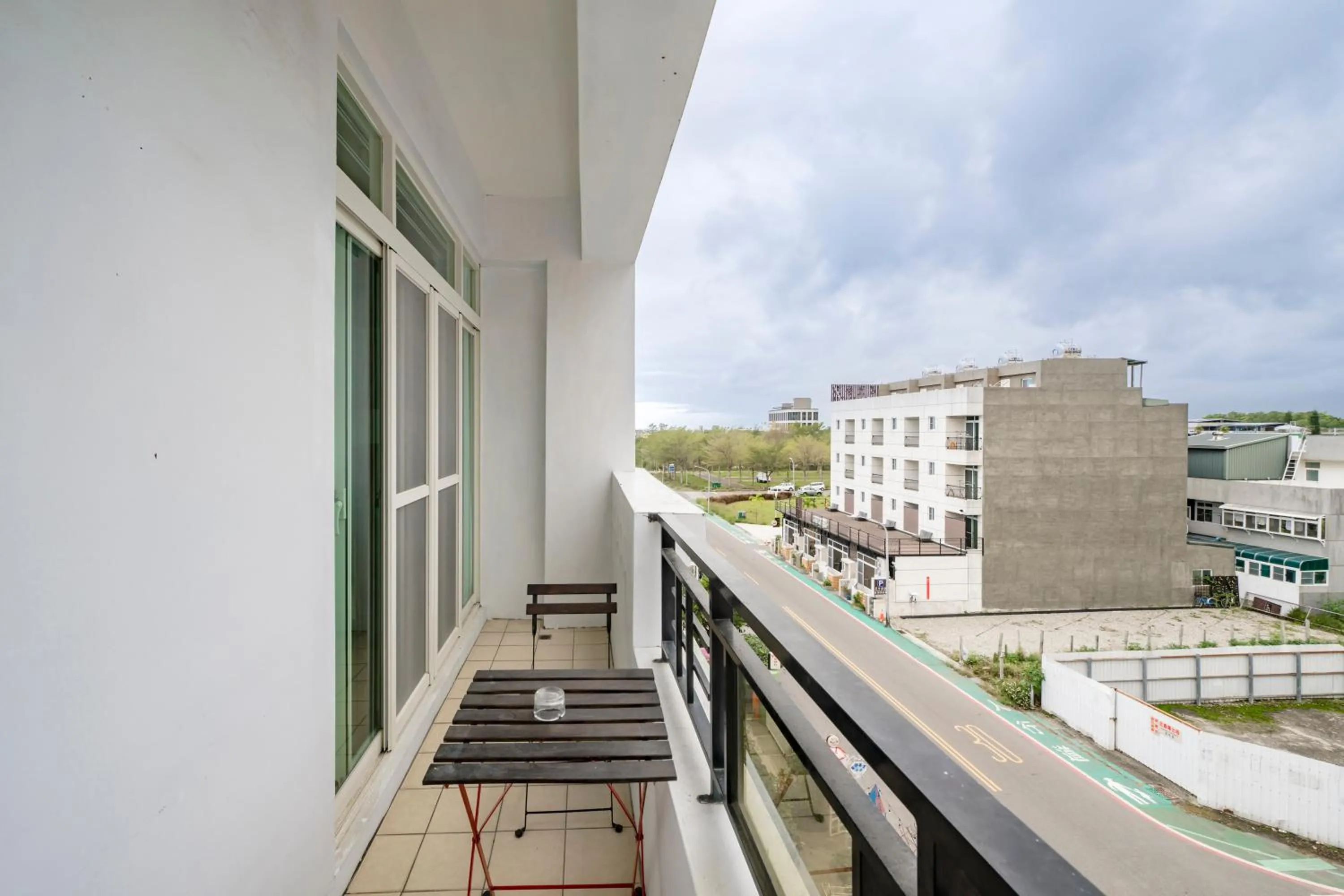 Balcony/Terrace in Cozy Blue B&B