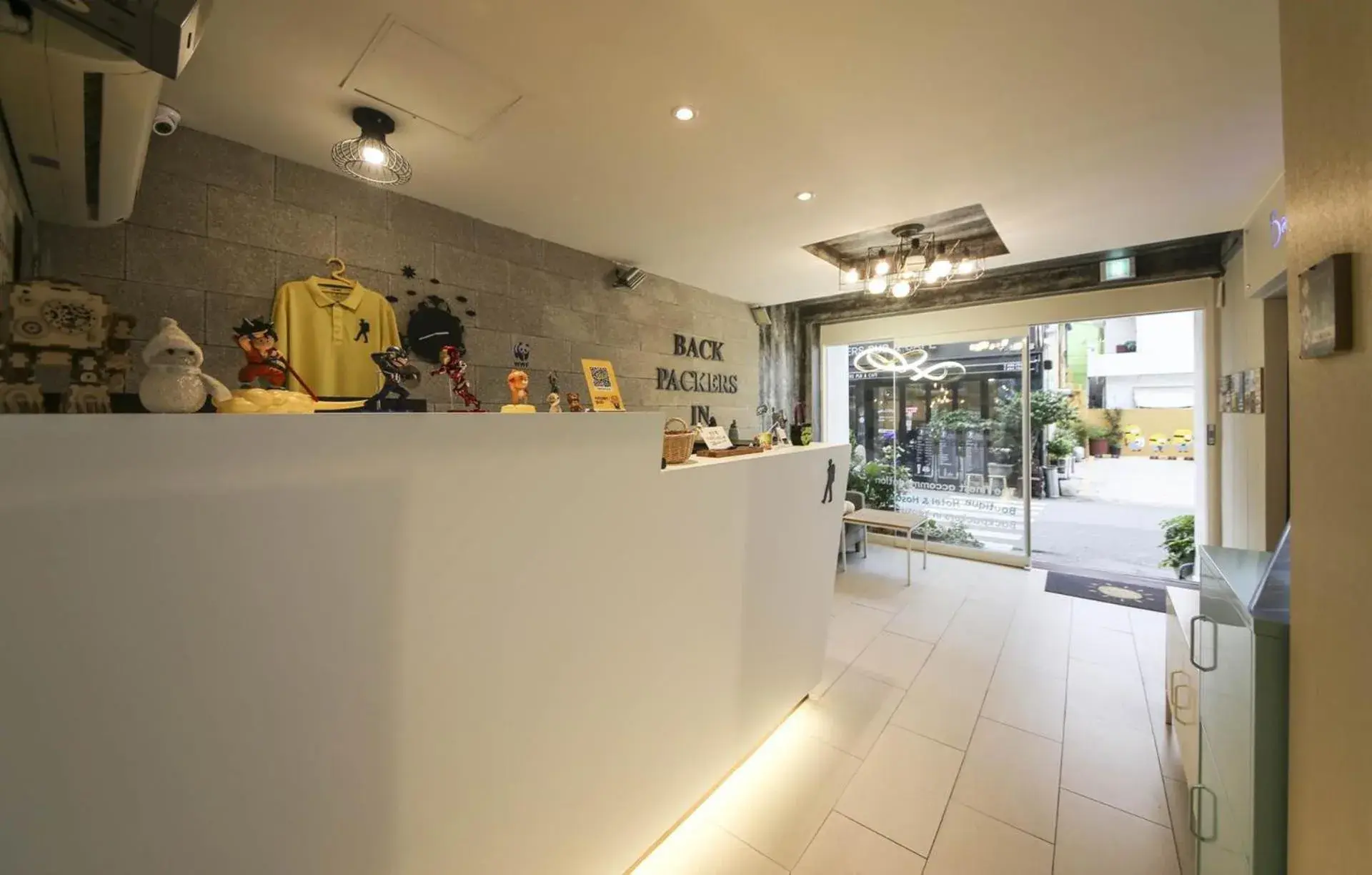 Lobby or reception in Backpackers In Yeosu Lobby or reception in Backpackers In Yeosu