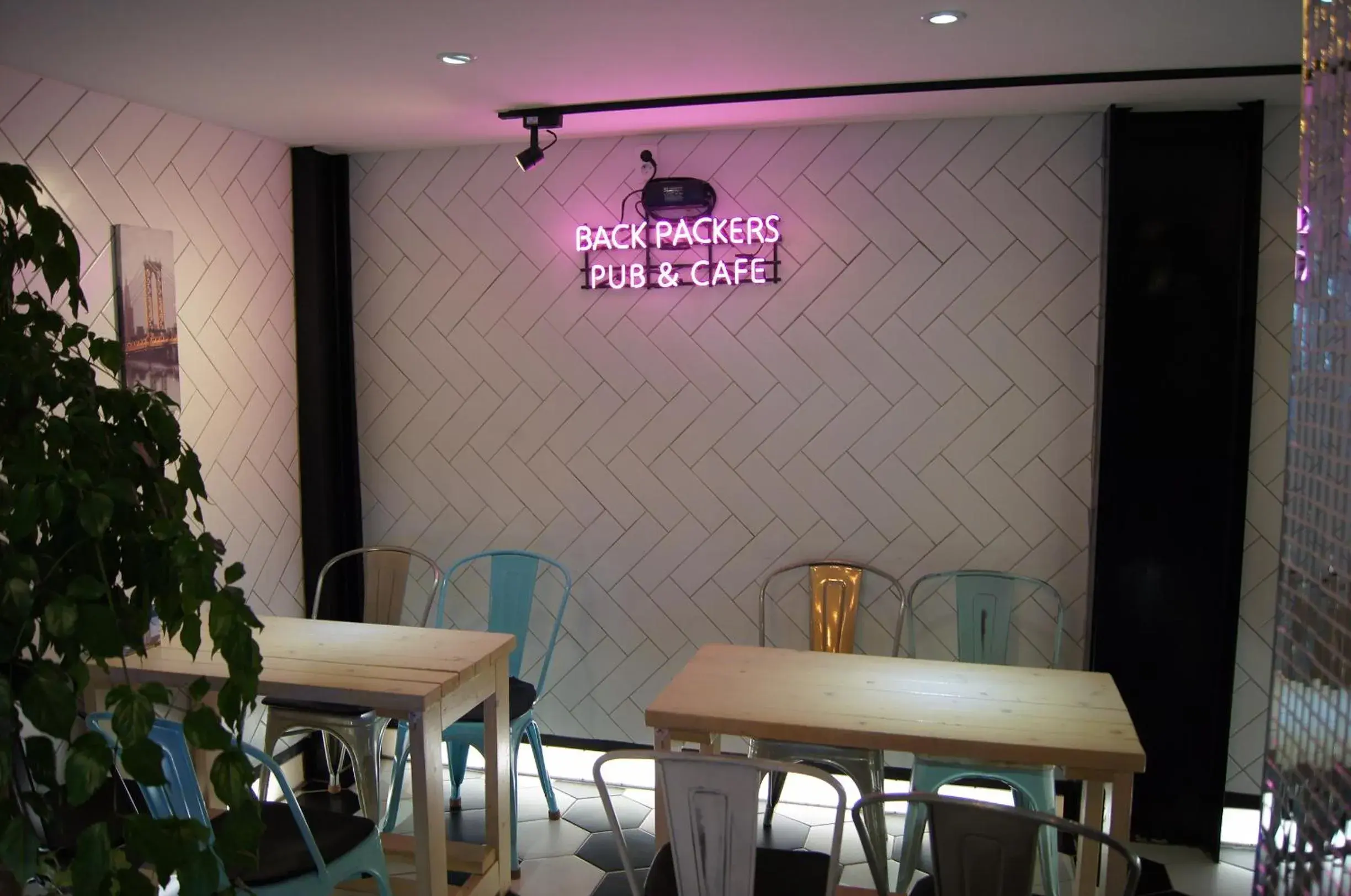 Lounge or bar in Backpackers In Yeosu Lounge or bar in Backpackers In Yeosu
