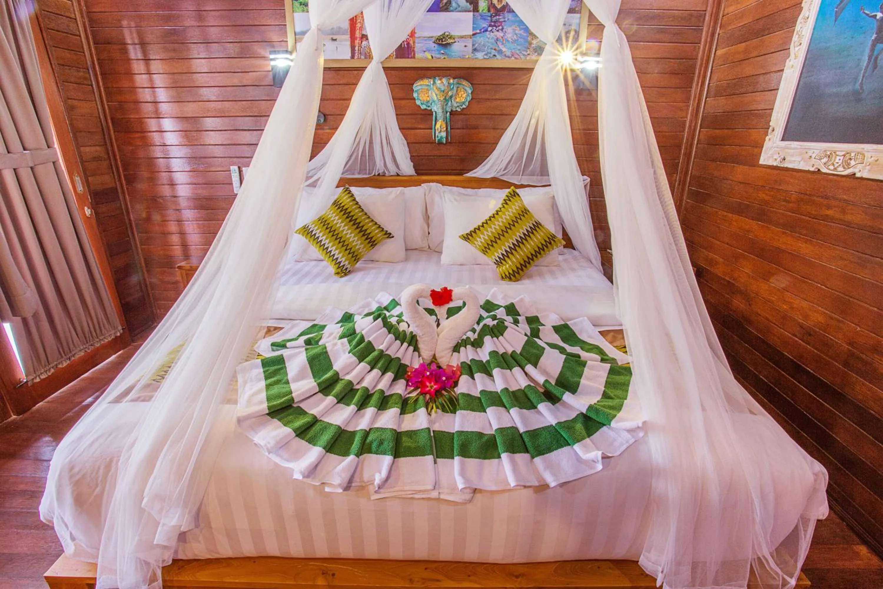 Bed in Sunset Garden Nusa Lembongan