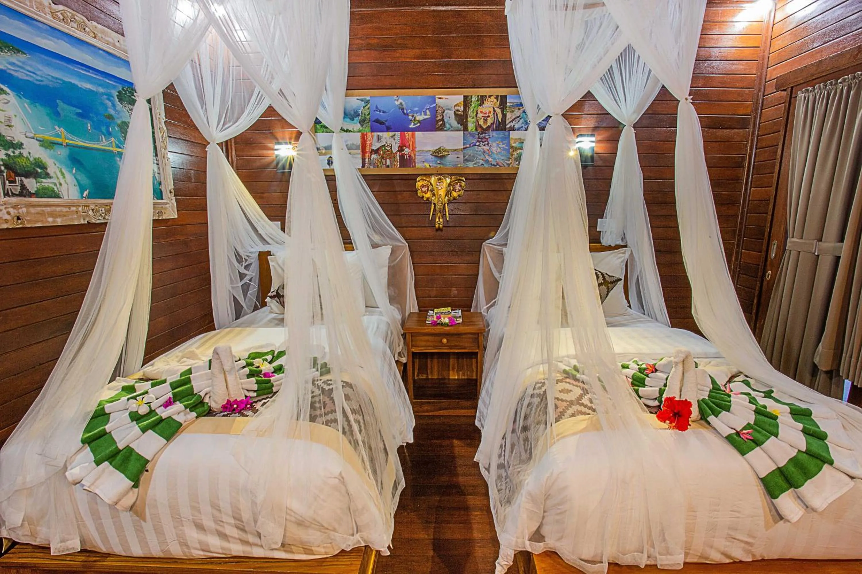 Bed in Sunset Garden Nusa Lembongan