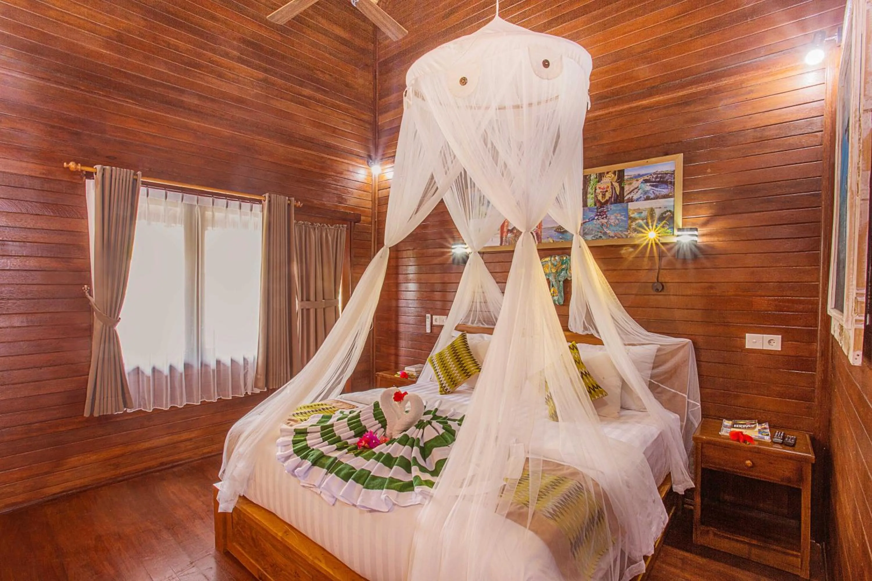 Bed in Sunset Garden Nusa Lembongan