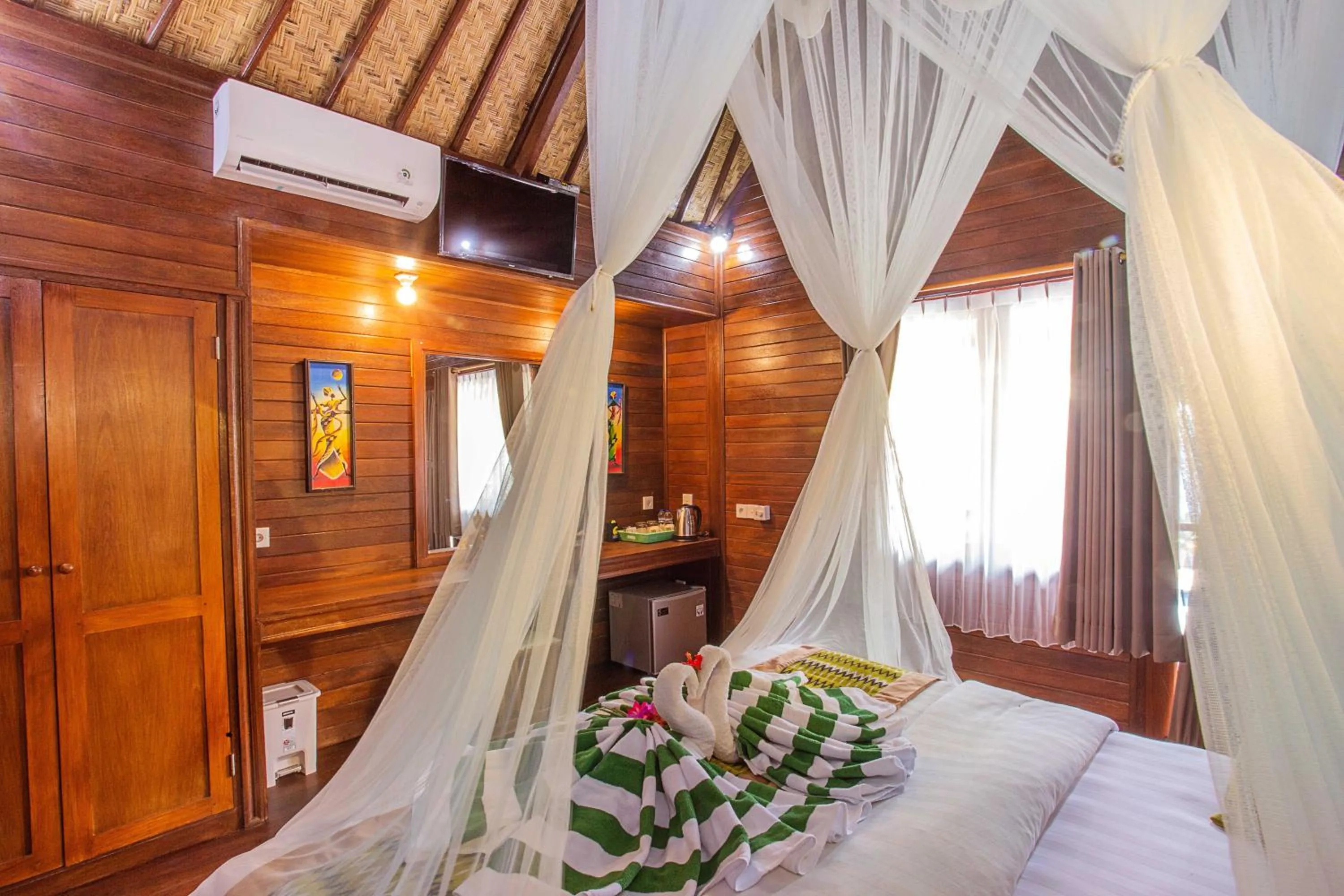 Bed in Sunset Garden Nusa Lembongan