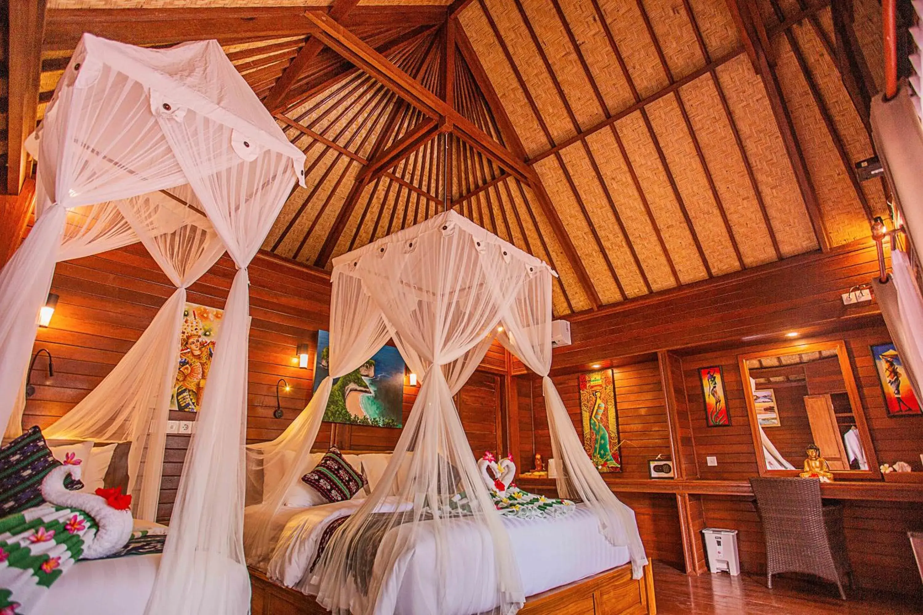 Bed in Sunset Garden Nusa Lembongan Bed in Sunset Garden Nusa Lembongan