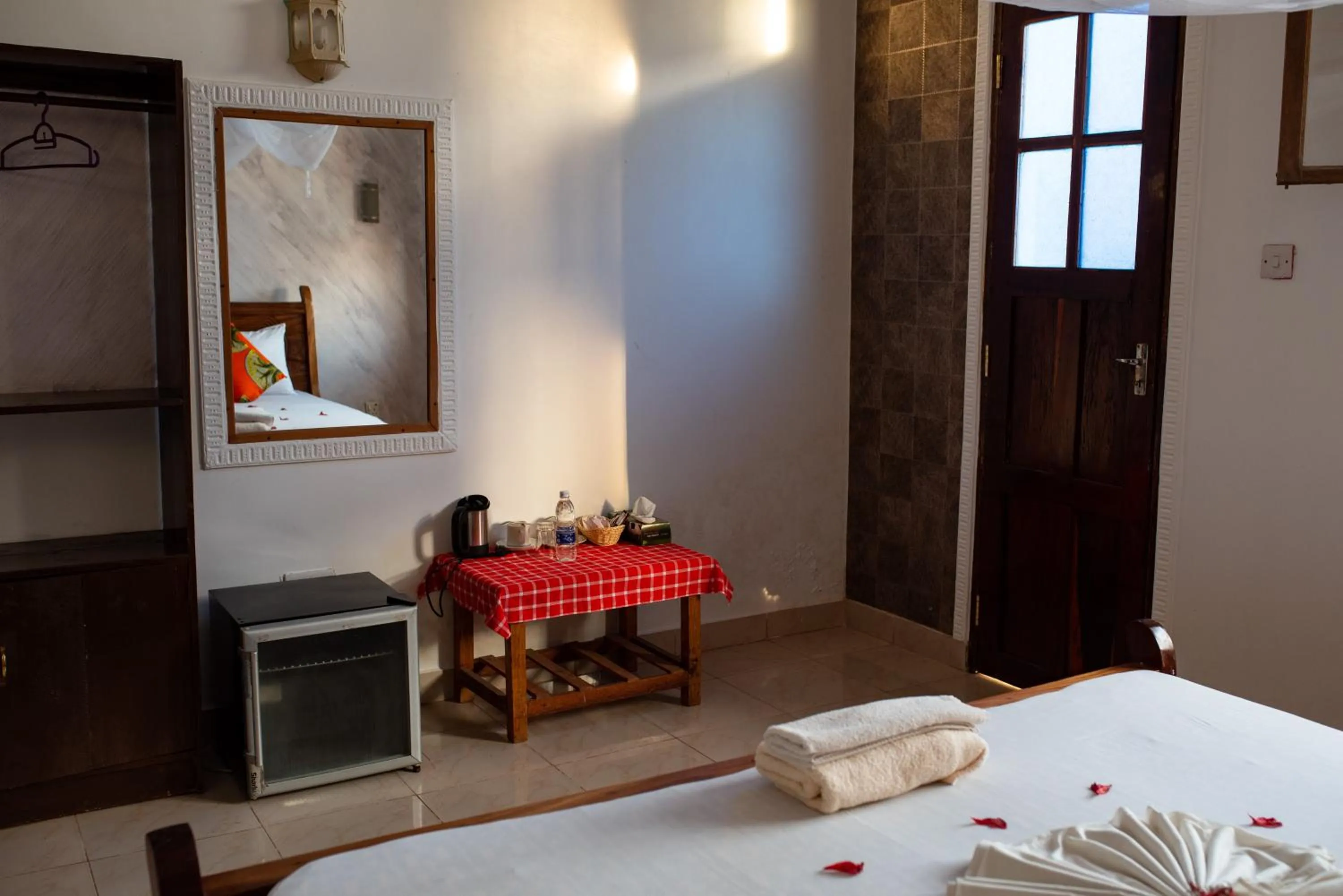 Decorative detail, Bed in Mocco Beach Villa