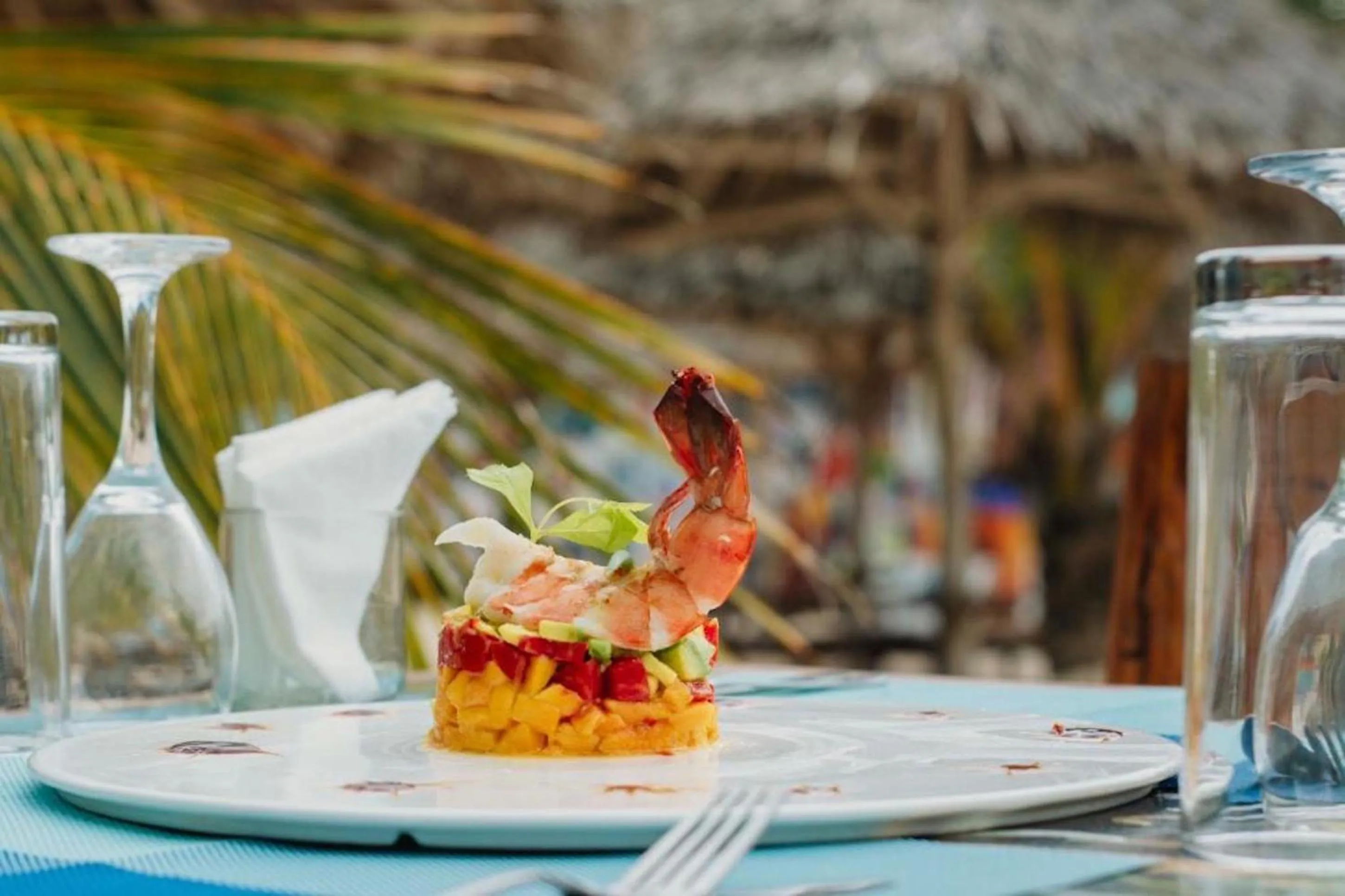 Food and drinks in Mocco Beach Villa