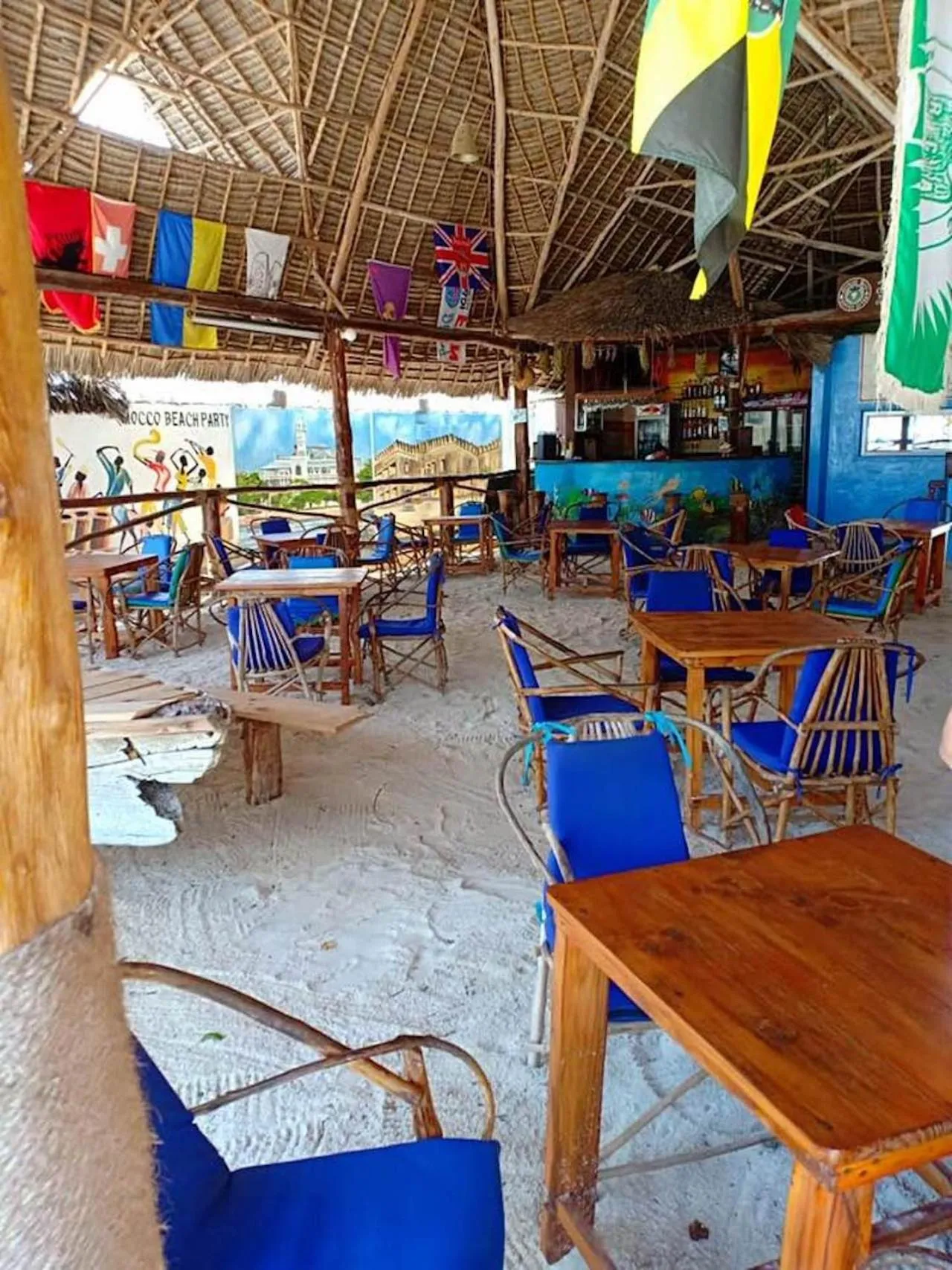 Garden in Mocco Beach Villa