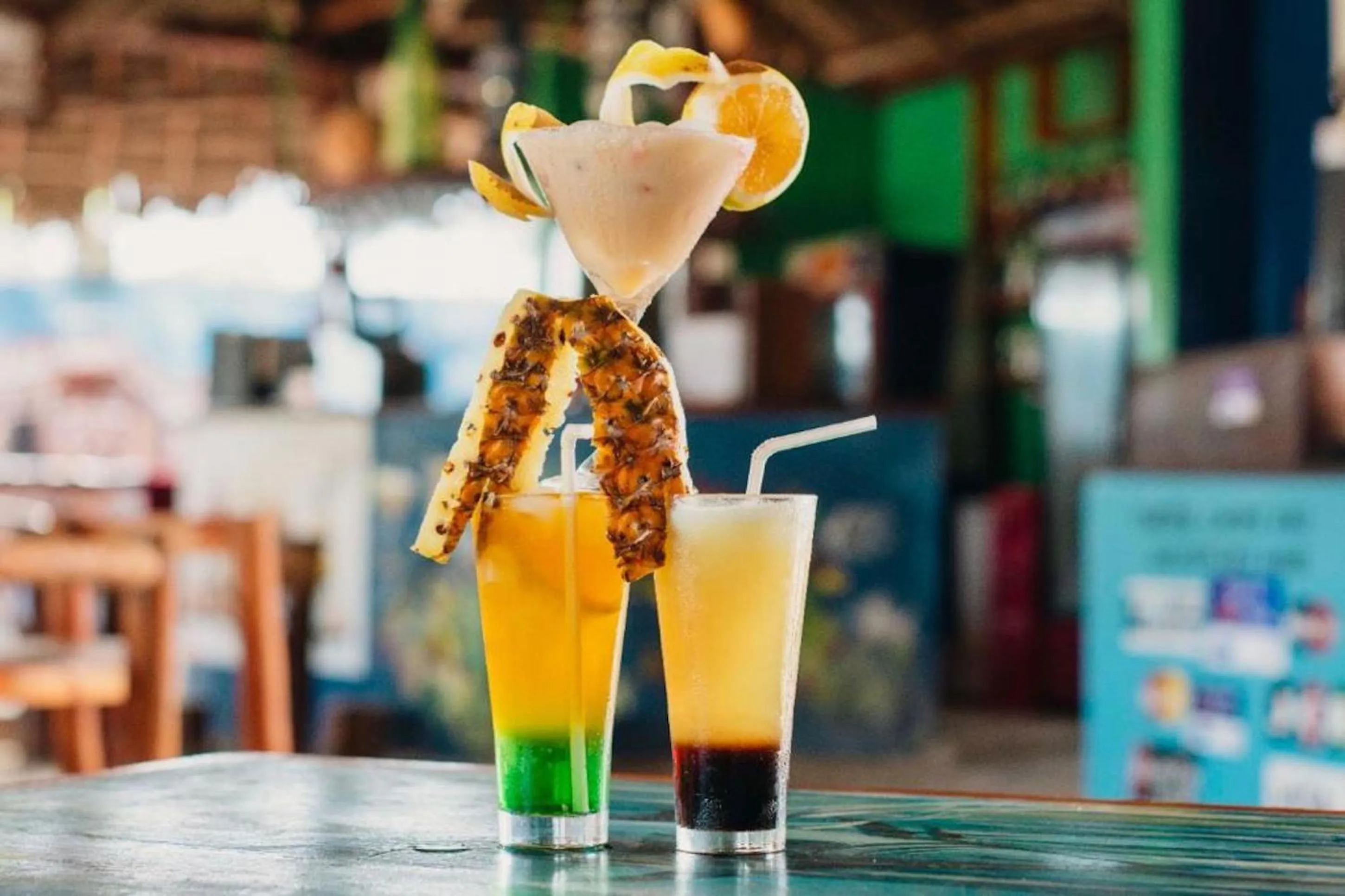 Alcoholic drinks in Mocco Beach Villa