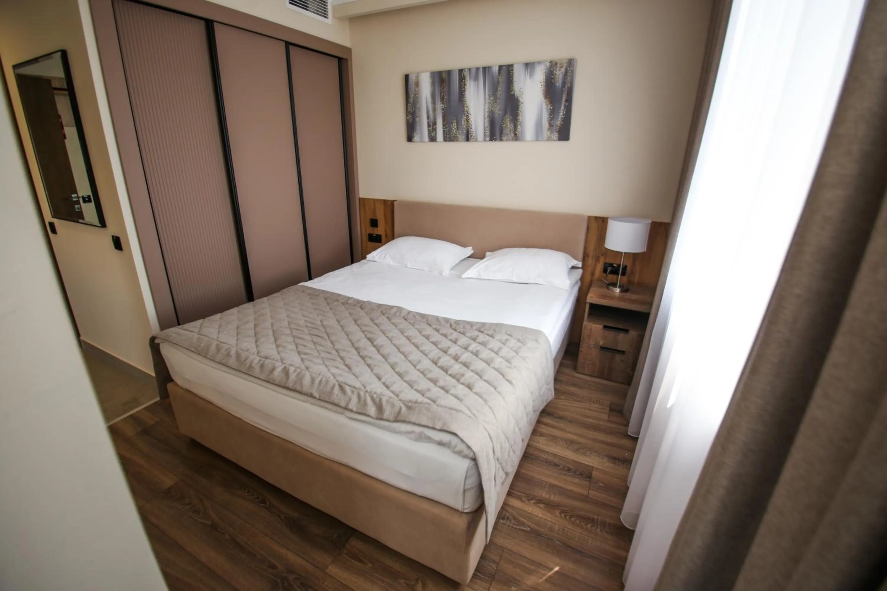 Bedroom, Bed in Chagala Residence Atyrau