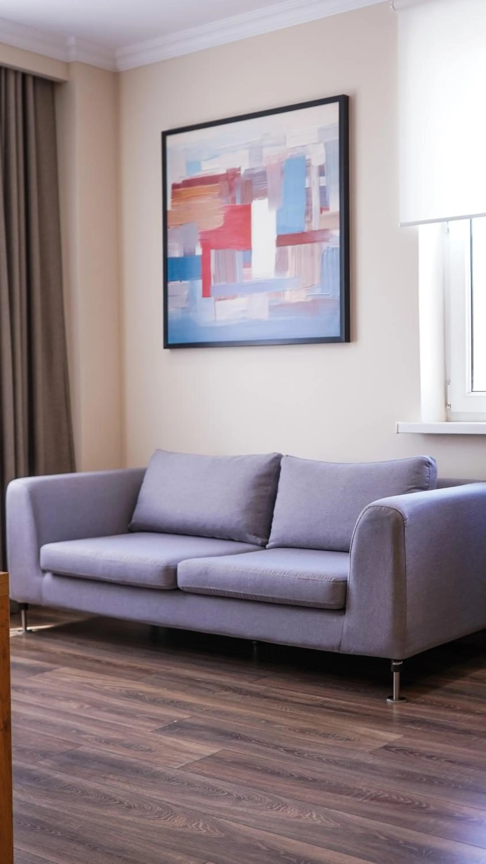 Seating area in Chagala Residence Atyrau