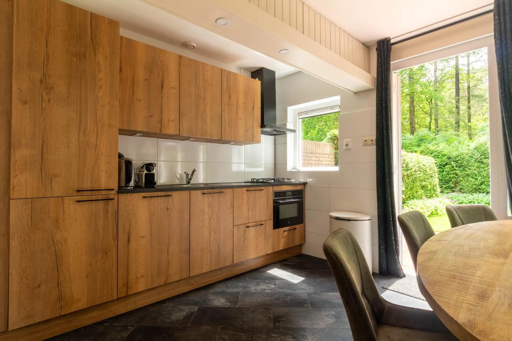 kitchen in Holiday Home Eekhoornbosch