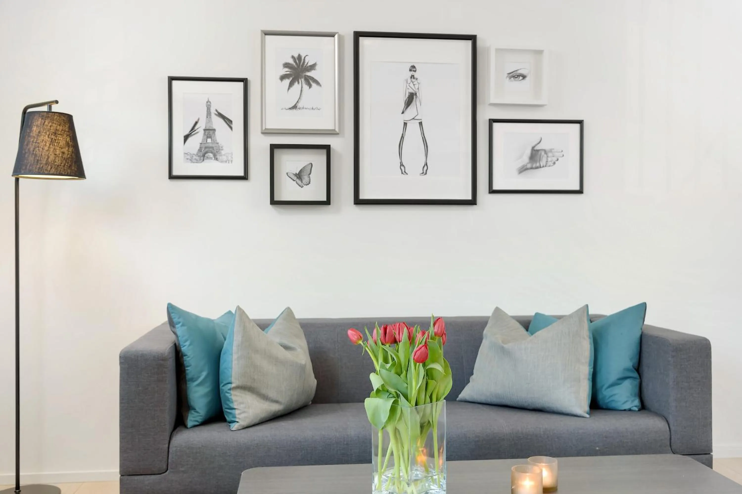 Living room in The Apartments Company - Majorstuen