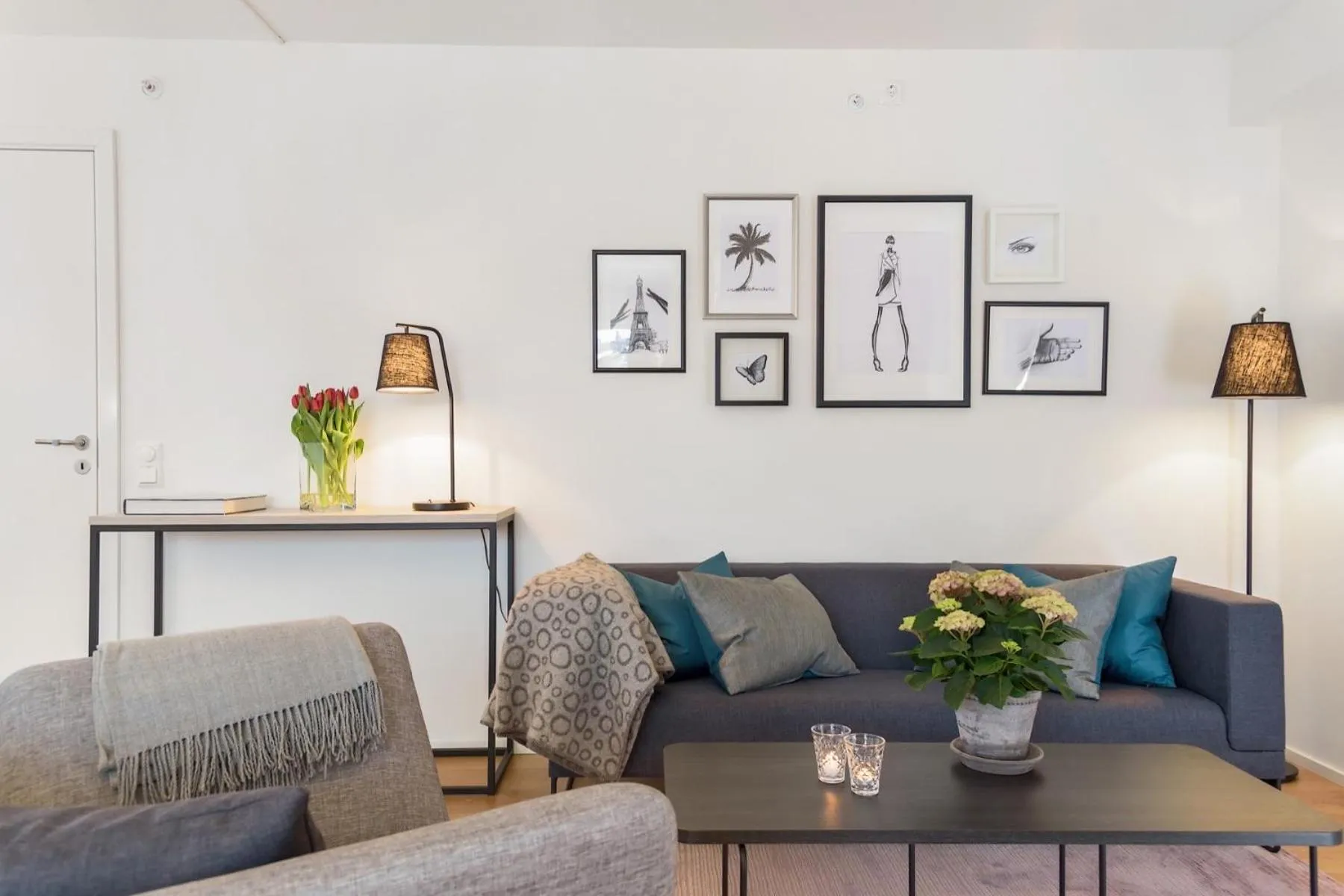 Living room in The Apartments Company - Majorstuen