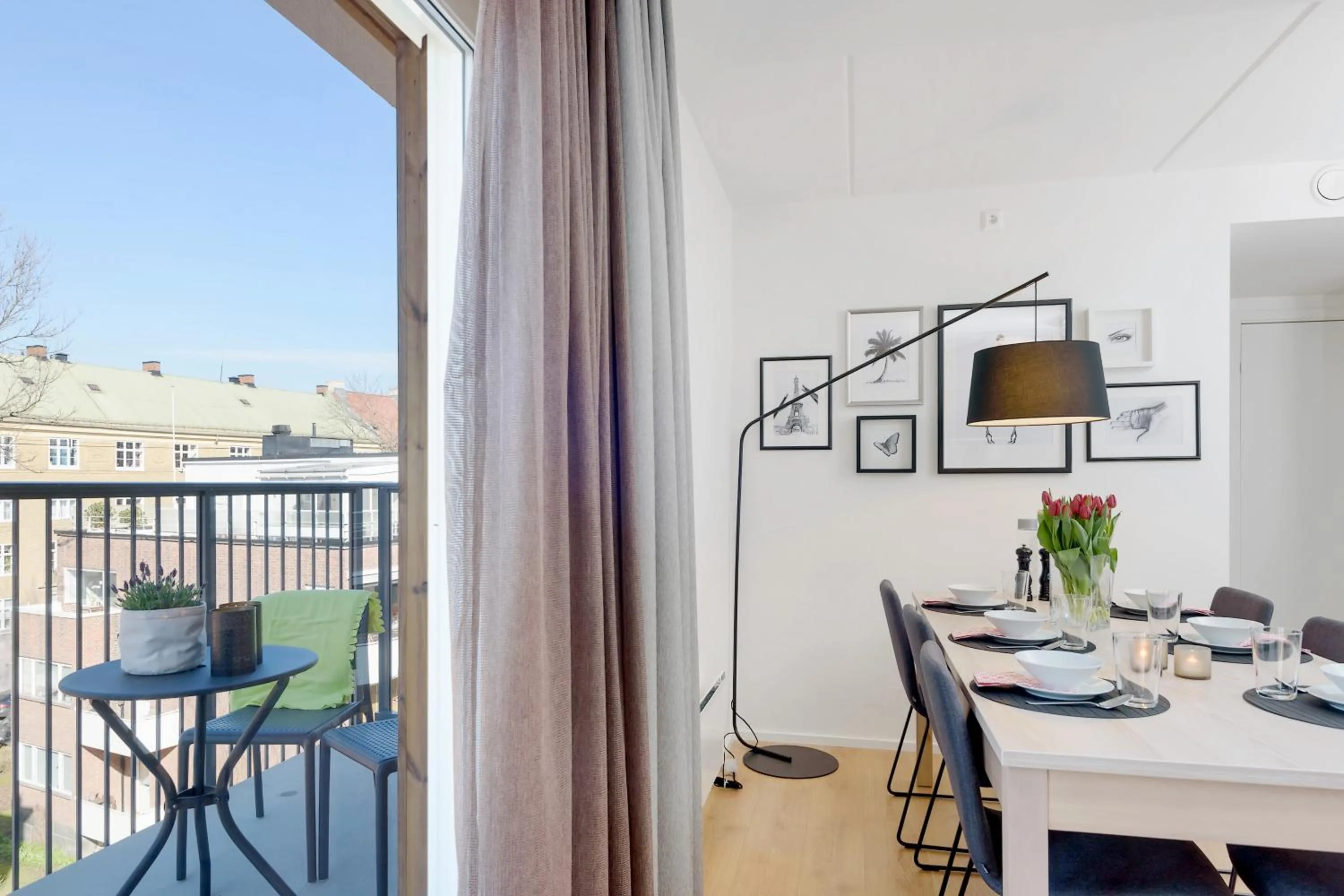 Balcony/Terrace in The Apartments Company - Majorstuen