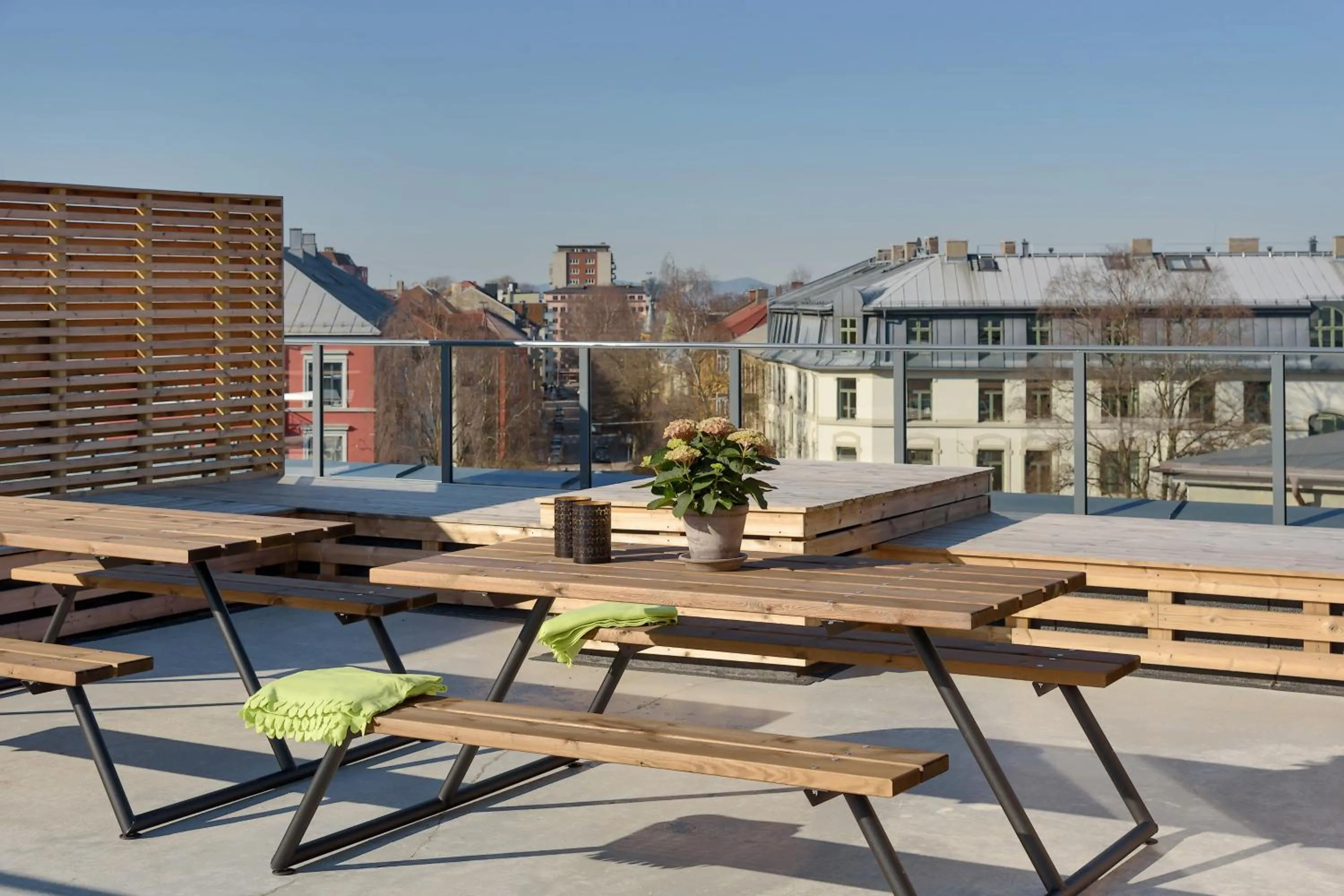 Patio in The Apartments Company - Majorstuen