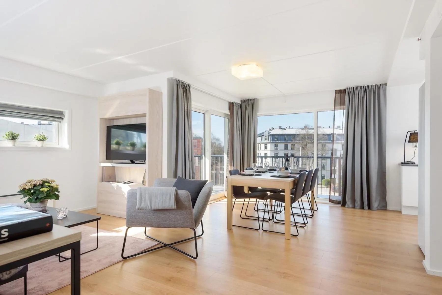 Living room in The Apartments Company - Majorstuen