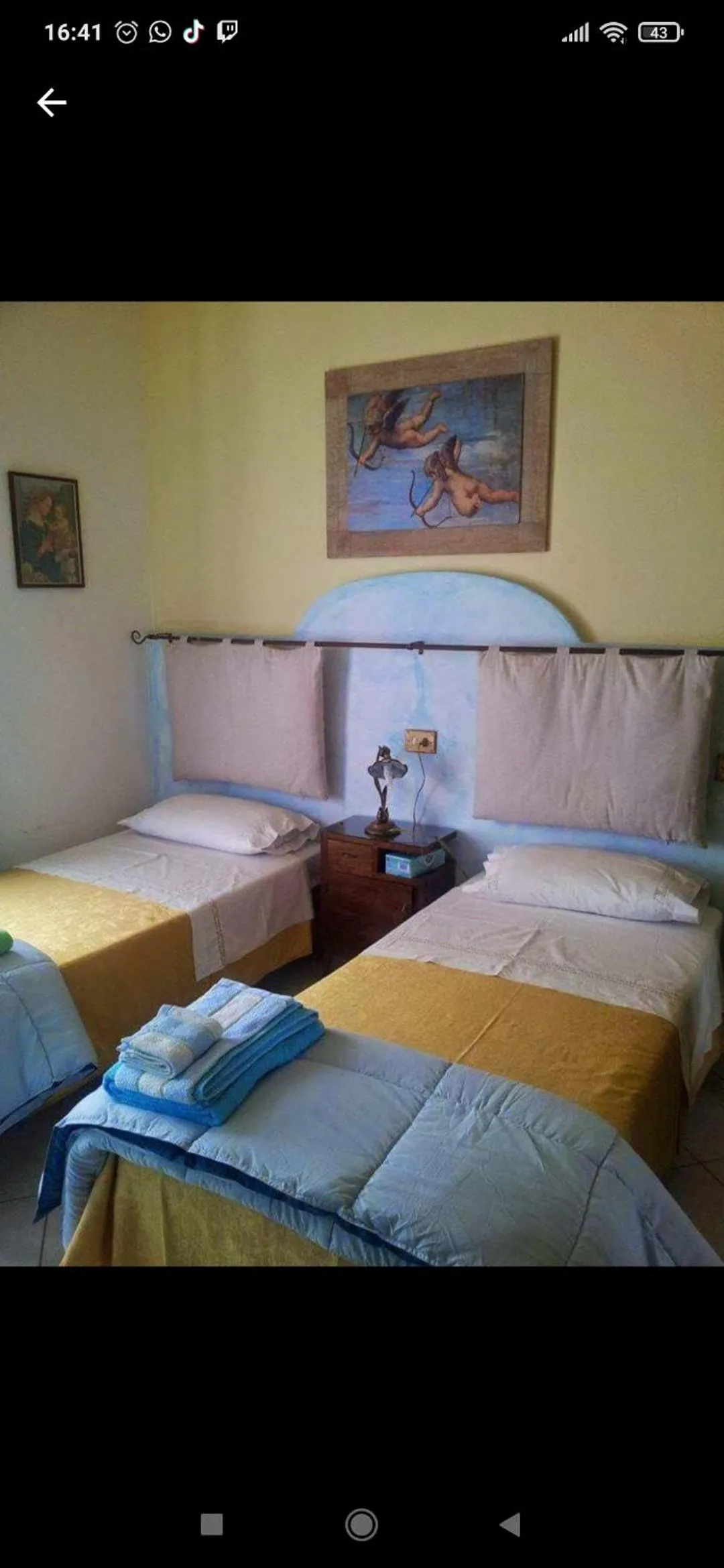 Bed in B&B Domus Deiana