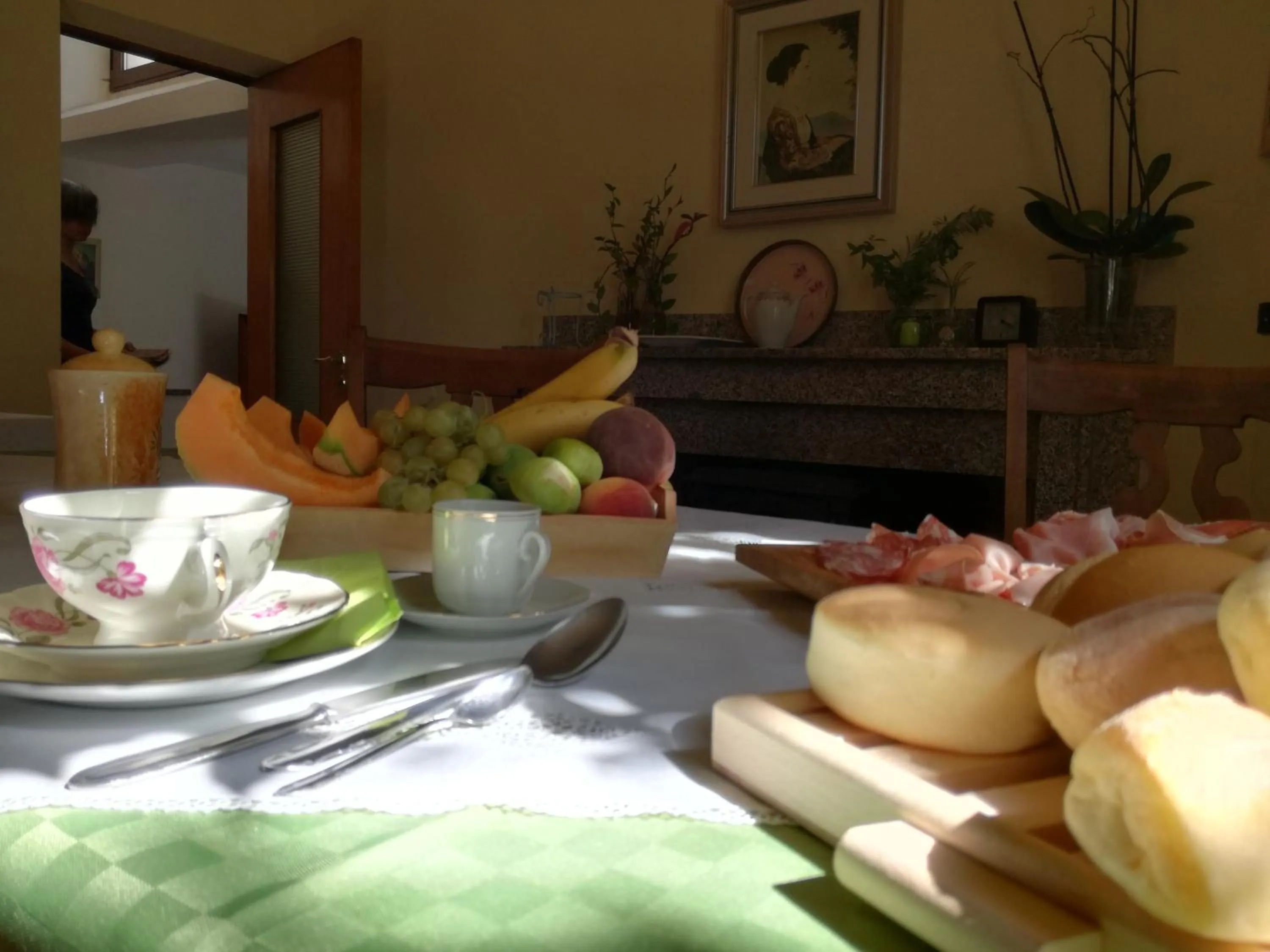 Dining area in B&B Domus Deiana