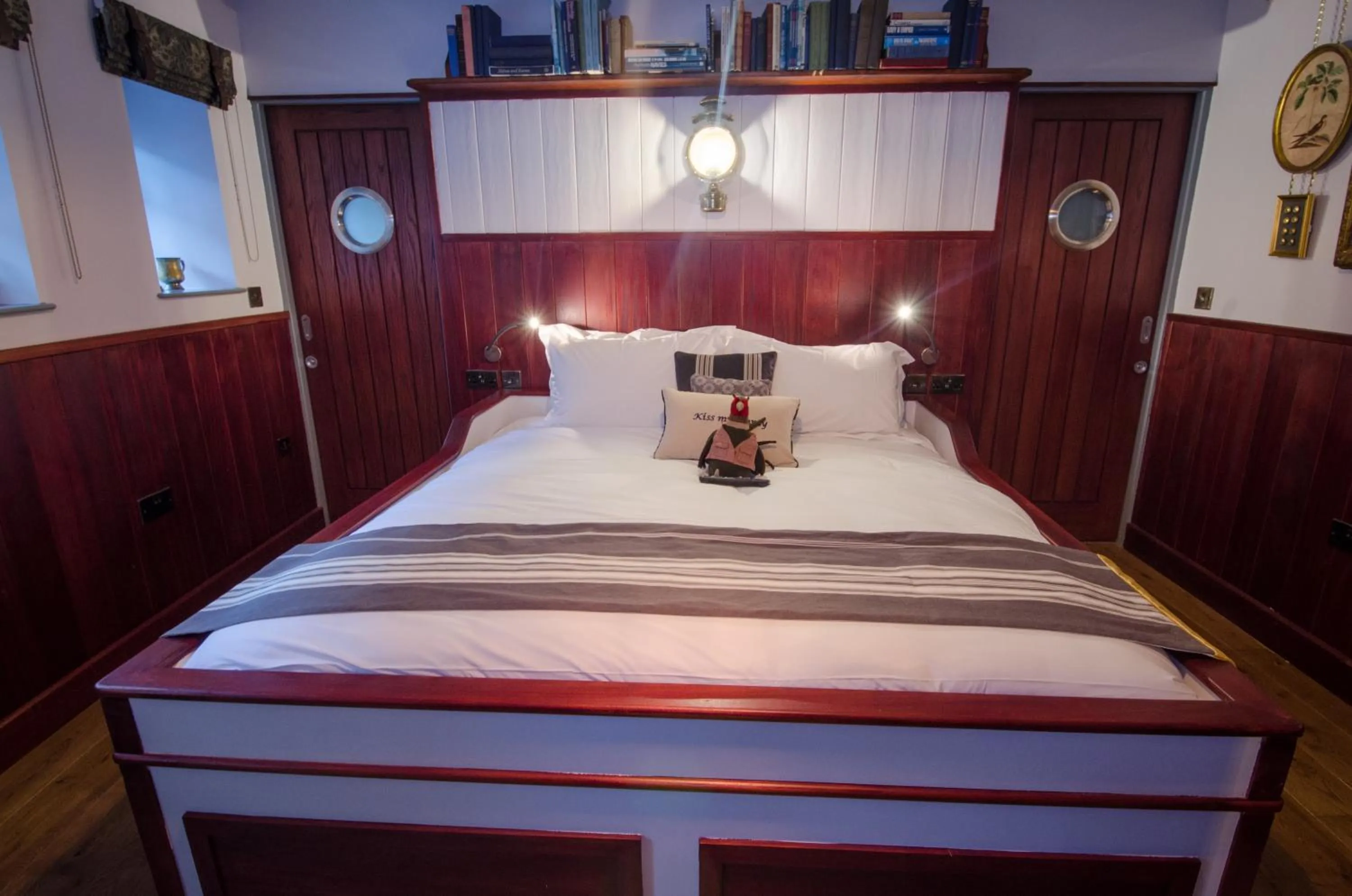 Bed in 1777. At The Albion