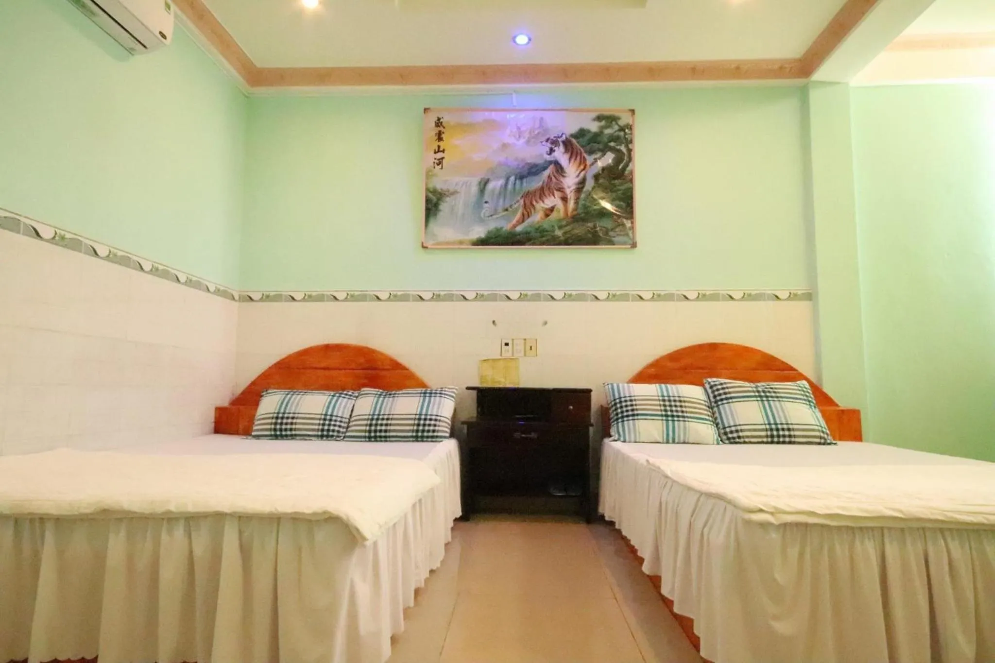 Bed in Rang Dong Hotel