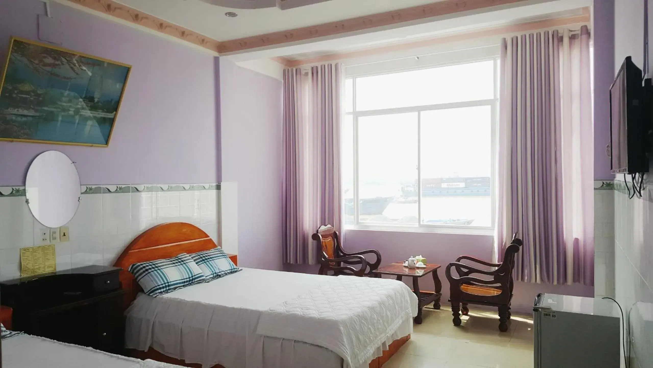 Bed in Rang Dong Hotel Bed in Rang Dong Hotel