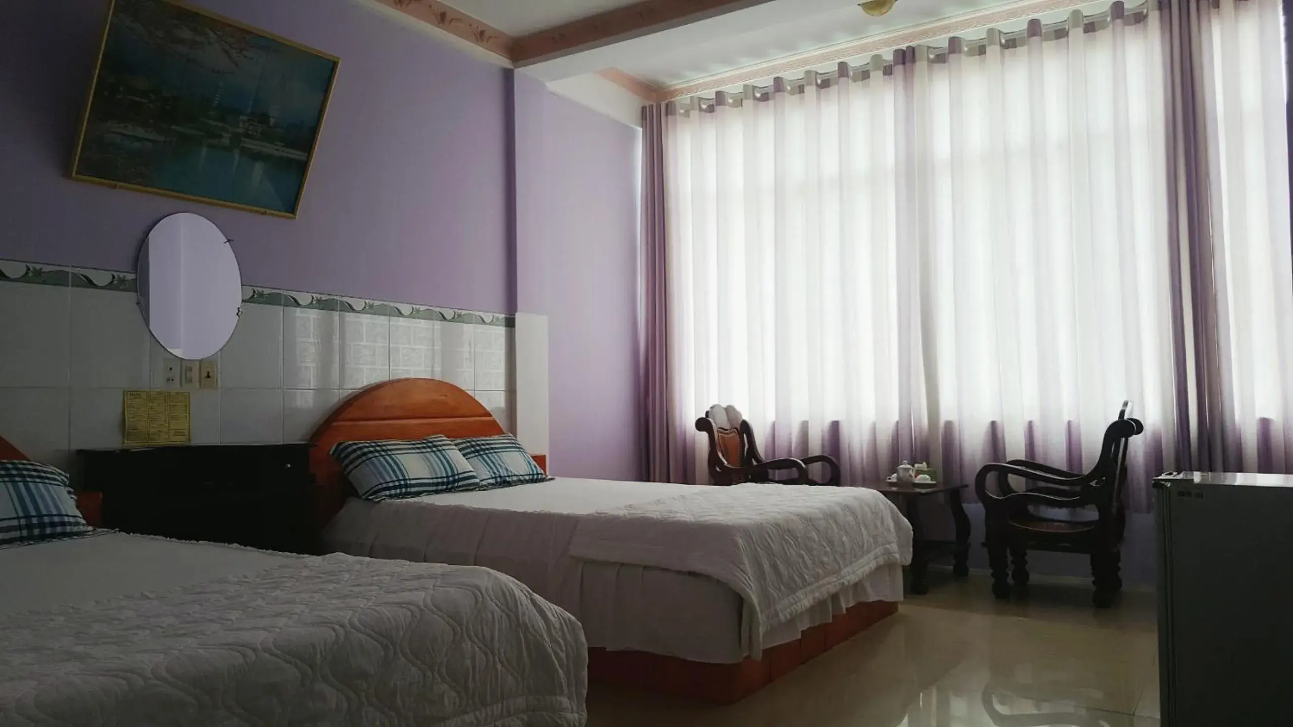 Bed in Rang Dong Hotel Bed in Rang Dong Hotel