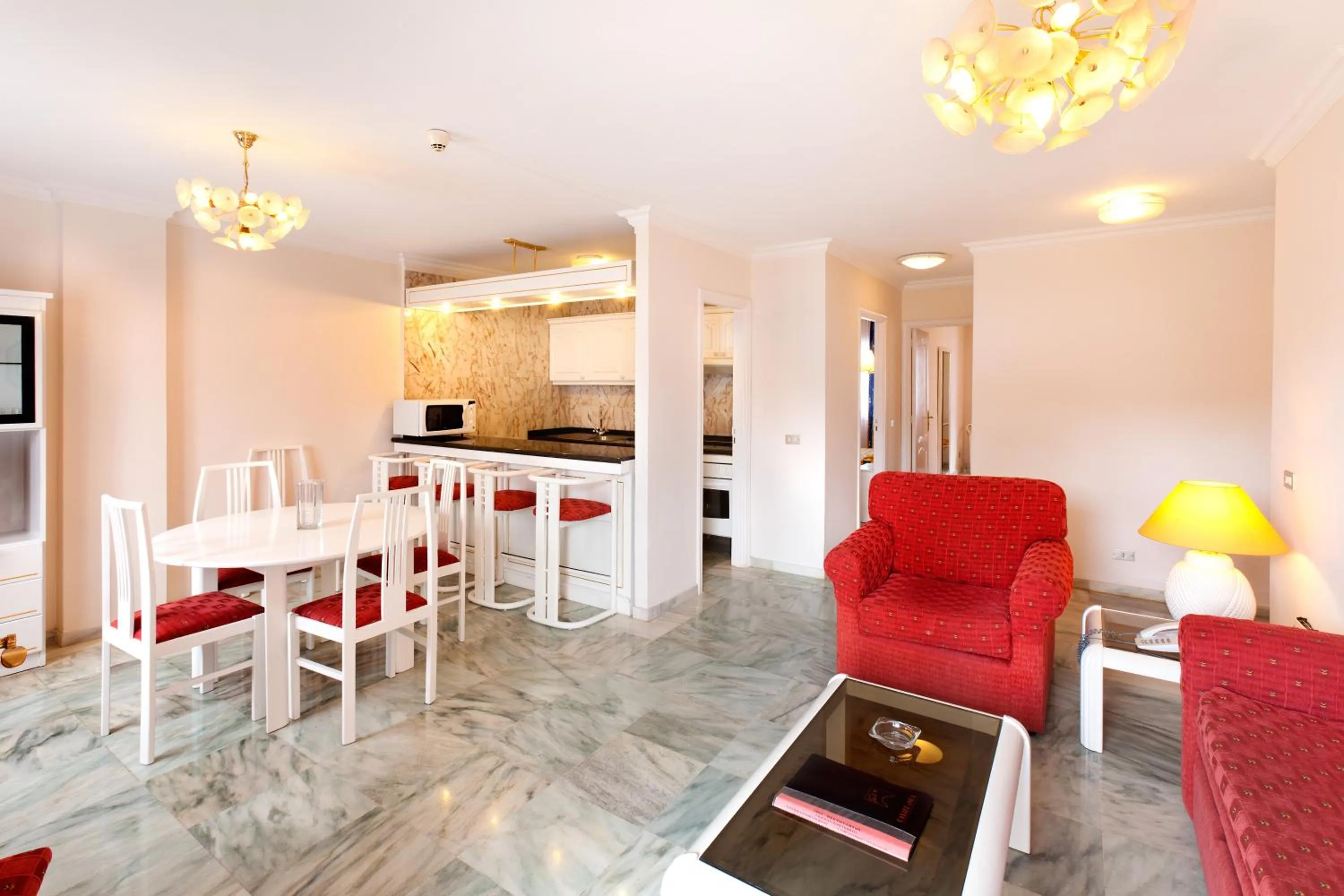 Living room in Apartamentos Casablanca